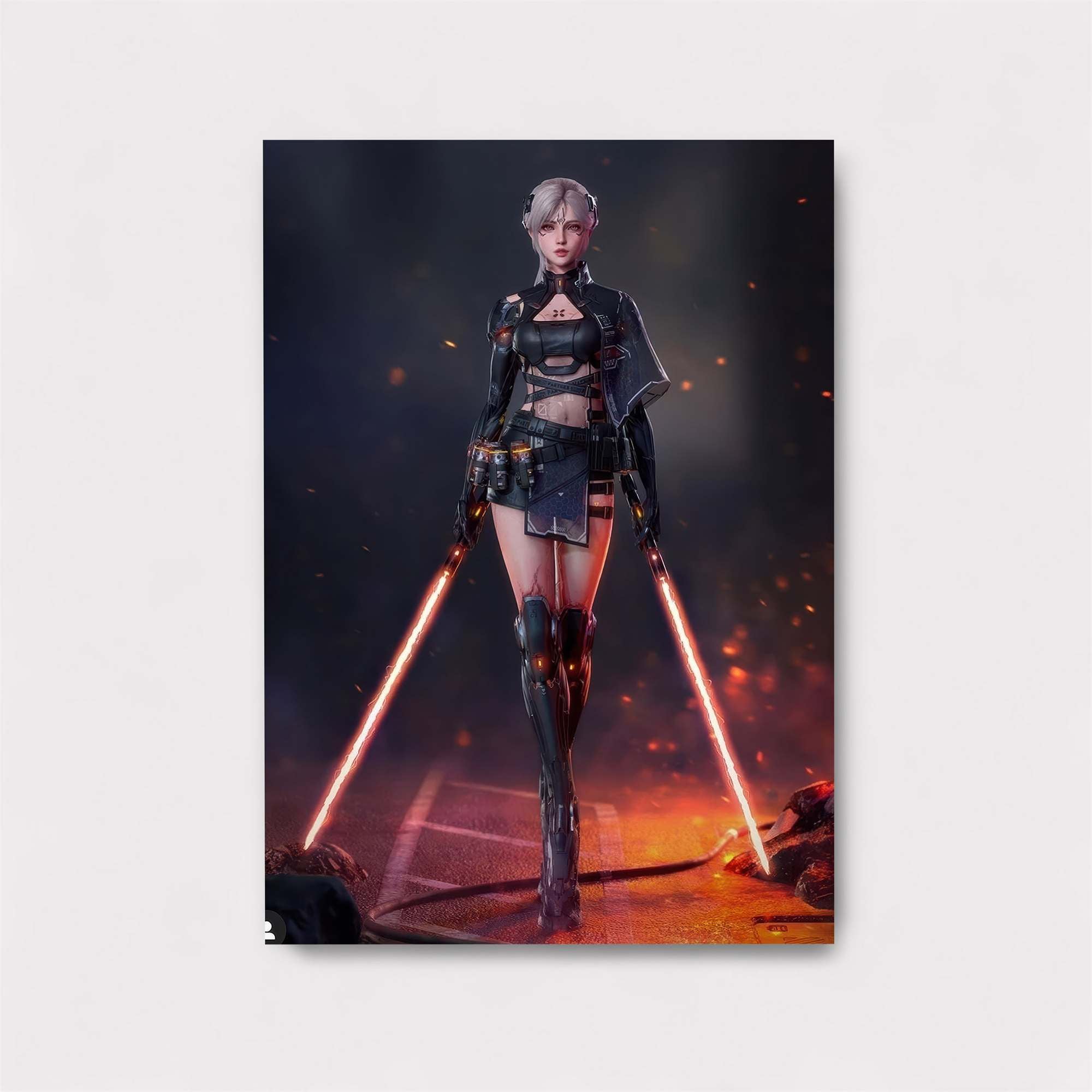 Cyber Enigma Safe Wall Magnetic / M