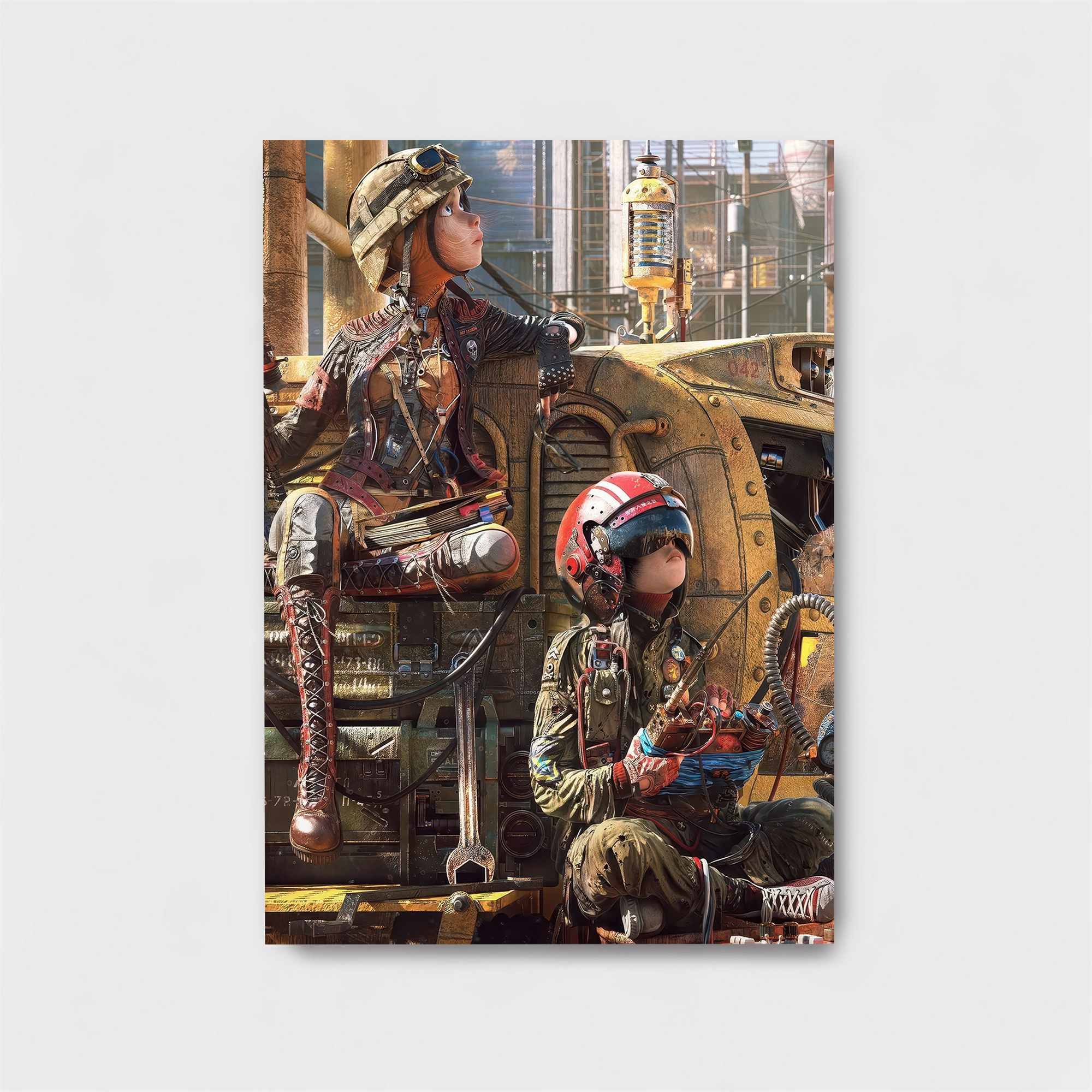 Steampunk Serenity Safe Wall Magnetic / M