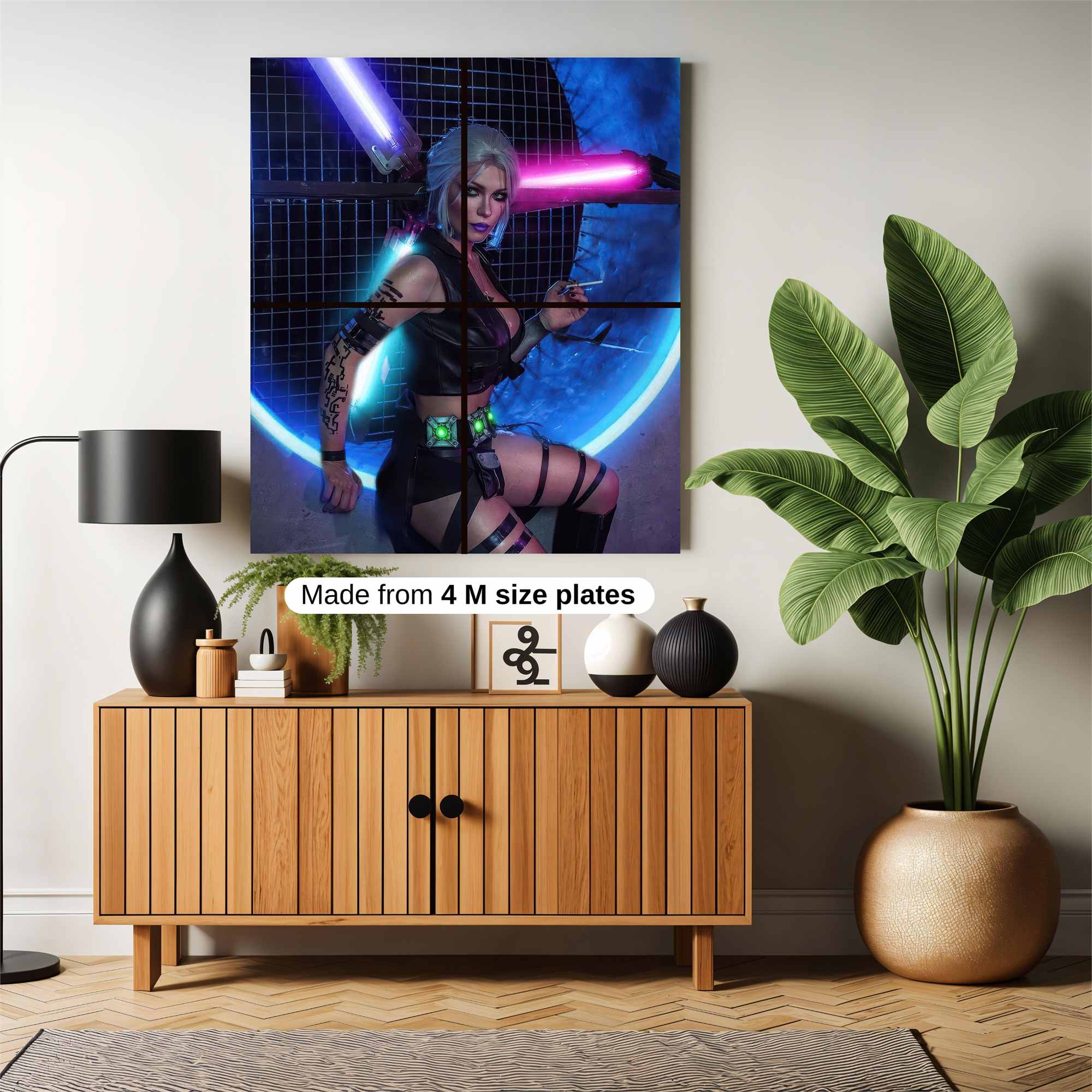 Cyber Vixen Safe Wall Magnetic / M