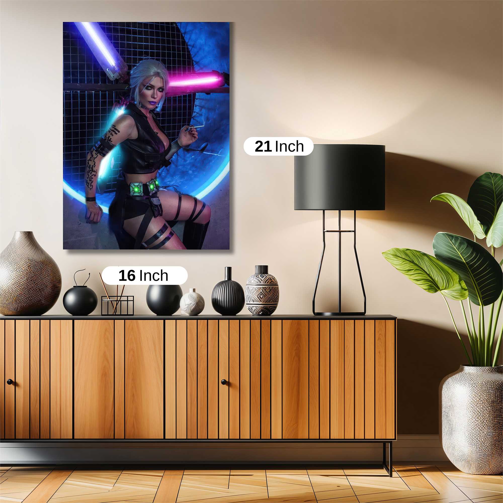 Cyber Vixen Safe Wall Magnetic / M