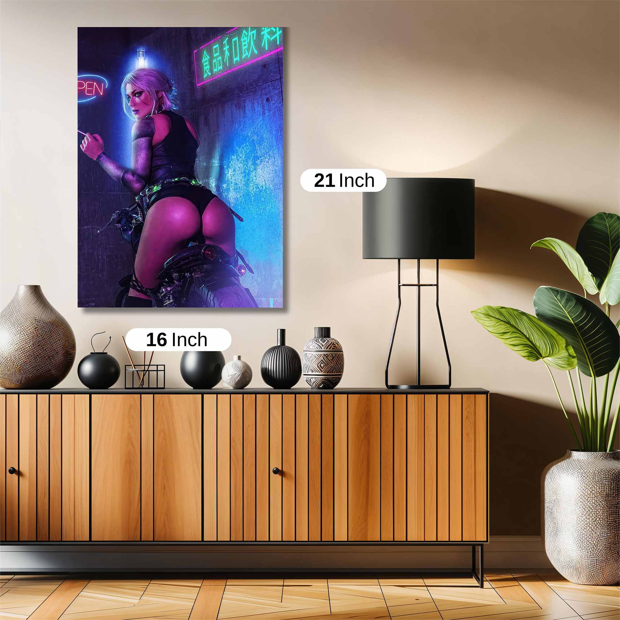 Neon Rebel Safe Wall Magnetic / M