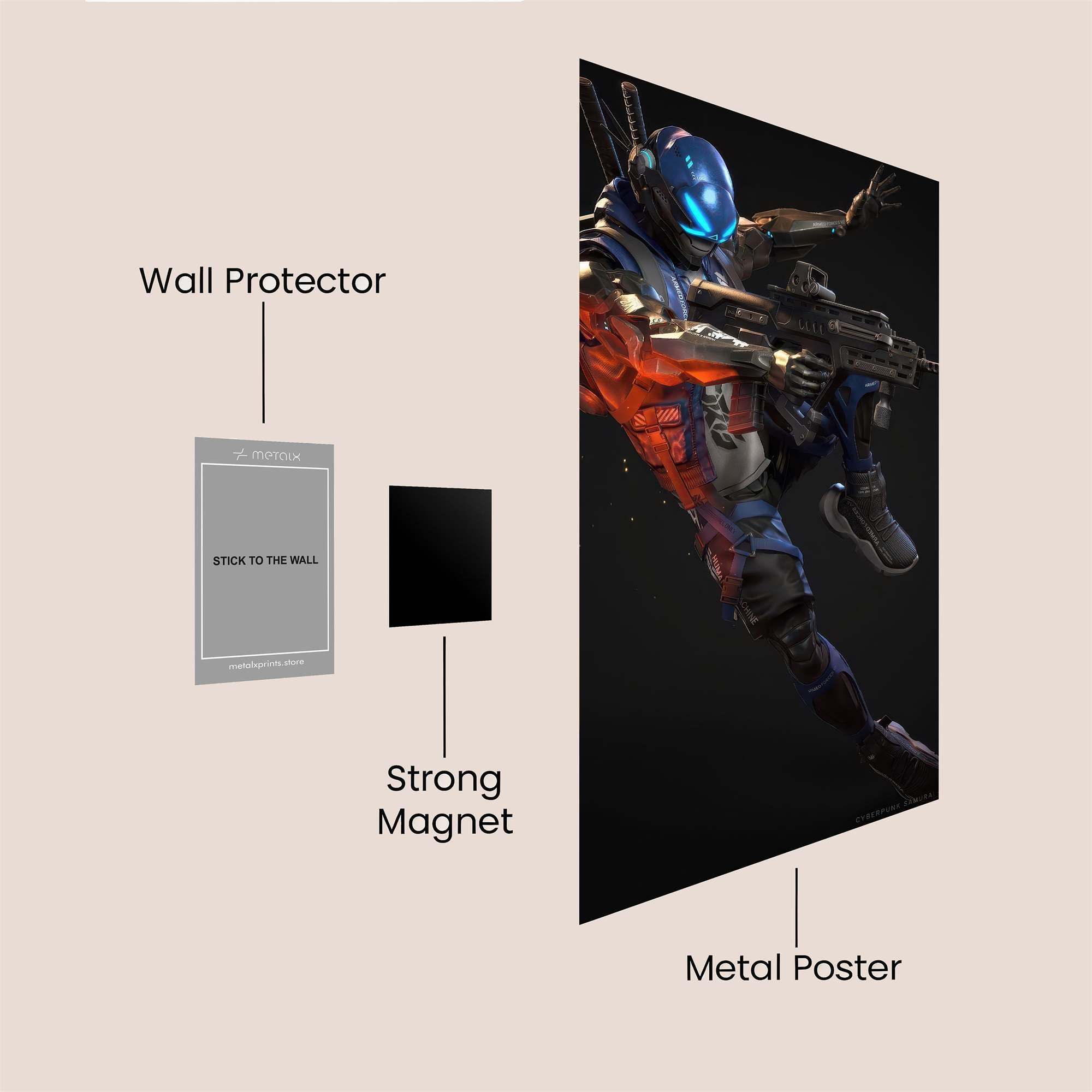 Banshee Dynamic Safe Wall Magnetic / M