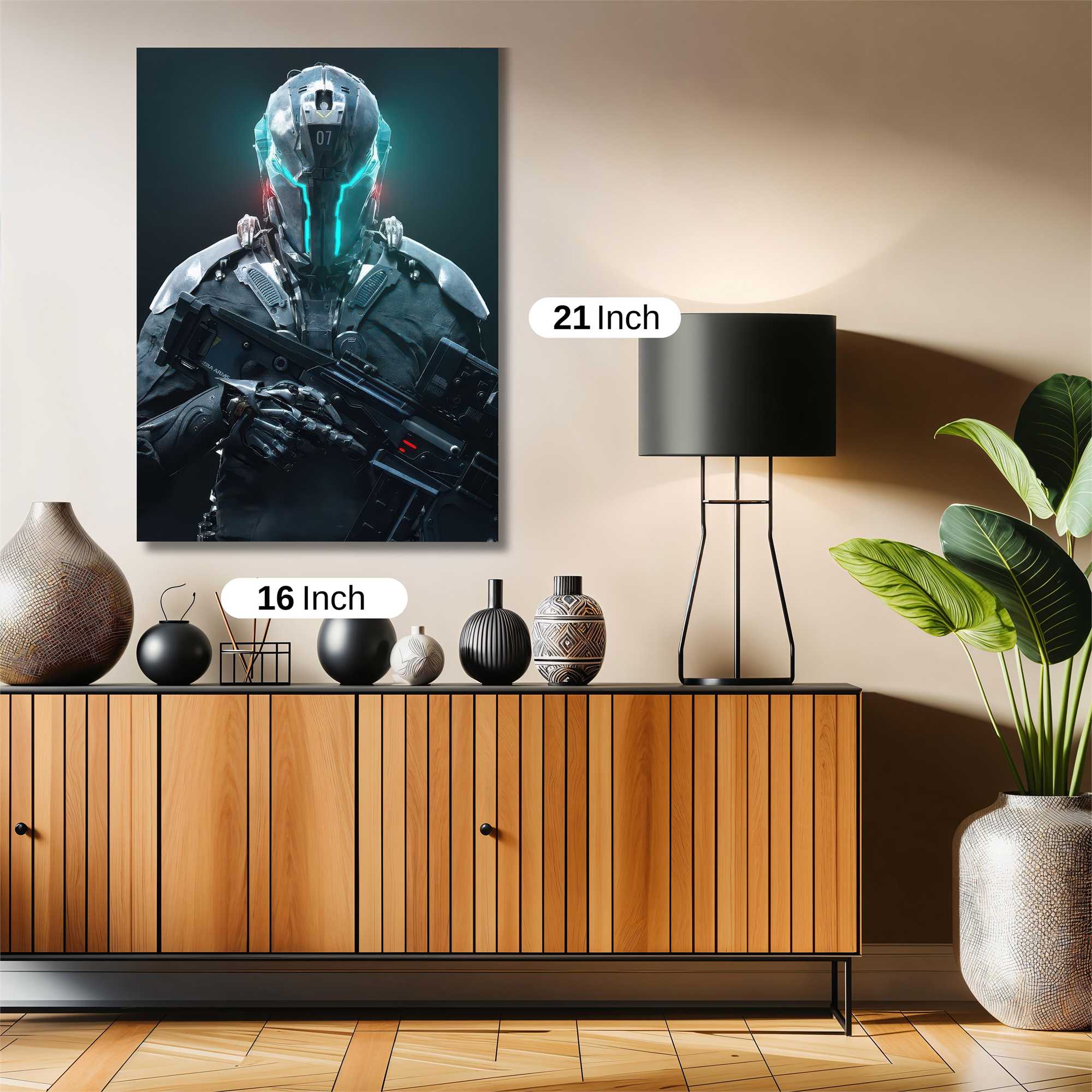 Cyber Guardian Safe Wall Magnetic / M