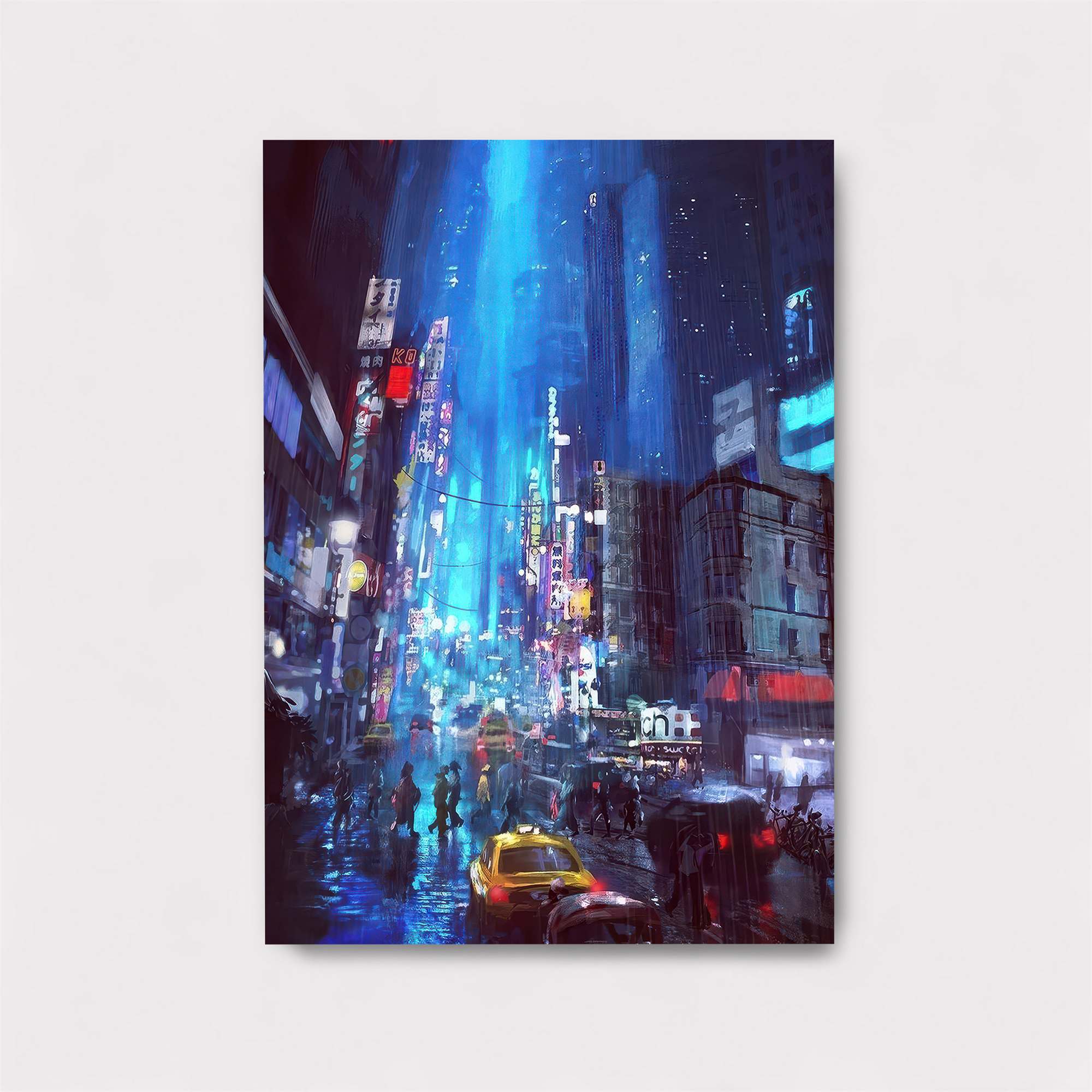 Cyberpunk Dreamscape Safe Wall Magnetic / M