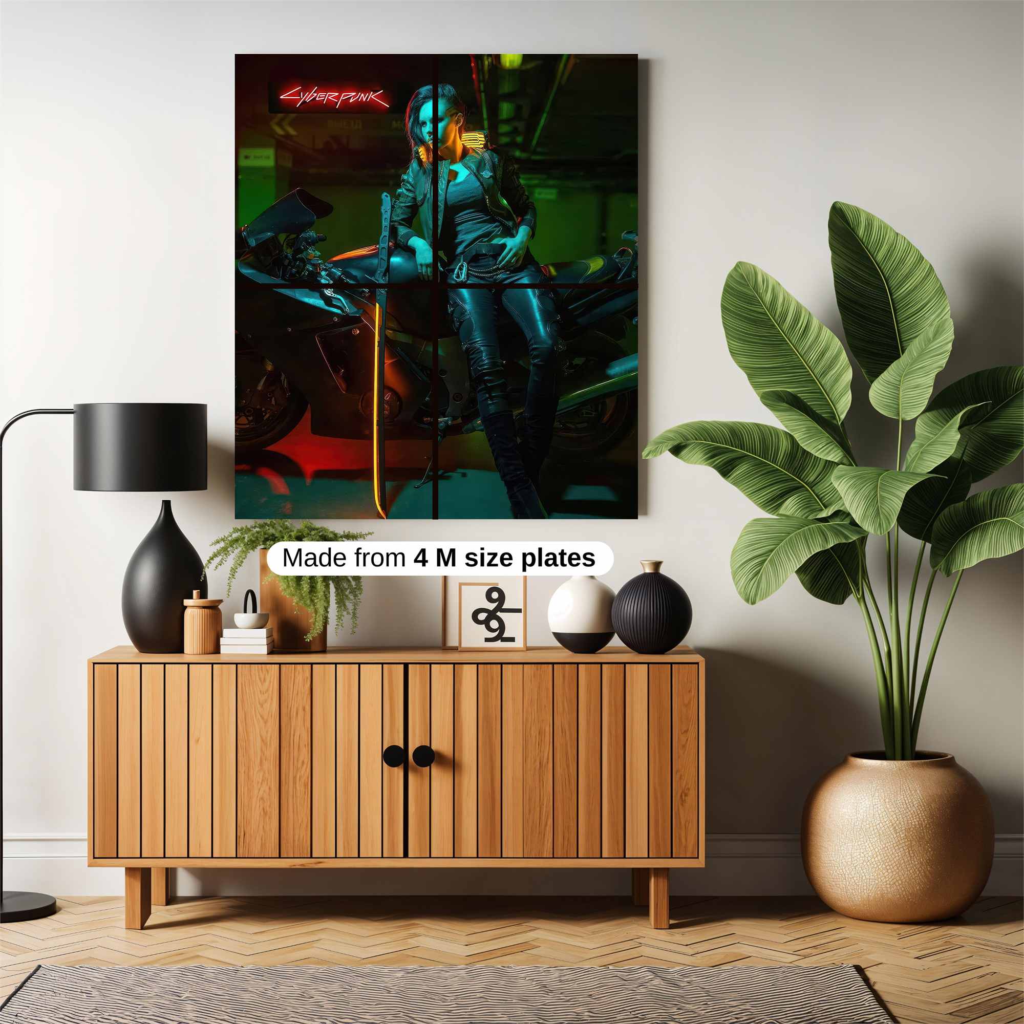 Neon Rebel Safe Wall Magnetic / M