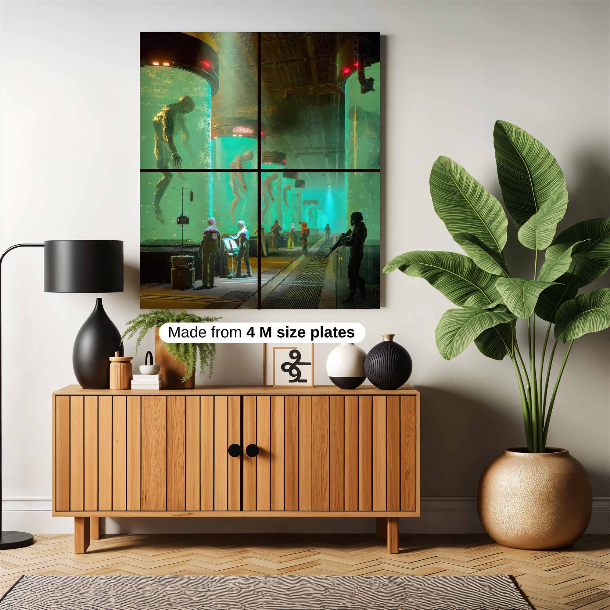 Alien Sanctuary Safe Wall Magnetic / M