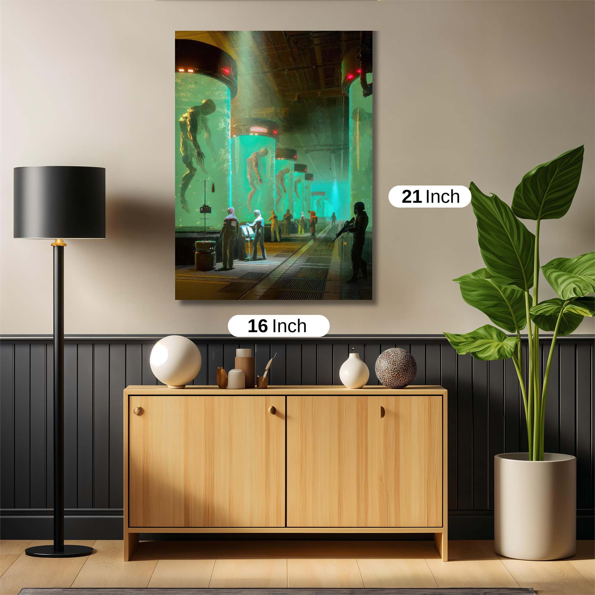 Alien Sanctuary Safe Wall Magnetic / M