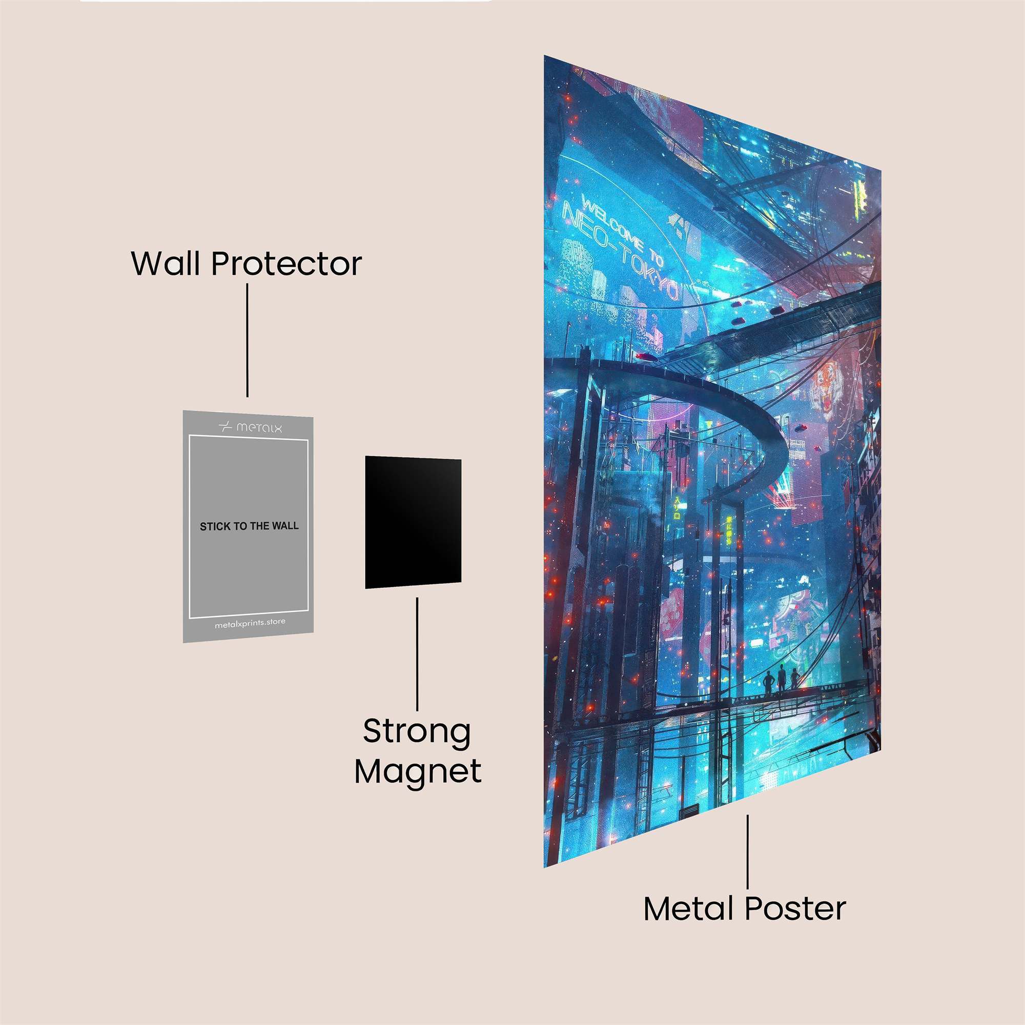 Cyber Haven Safe Wall Magnetic / M