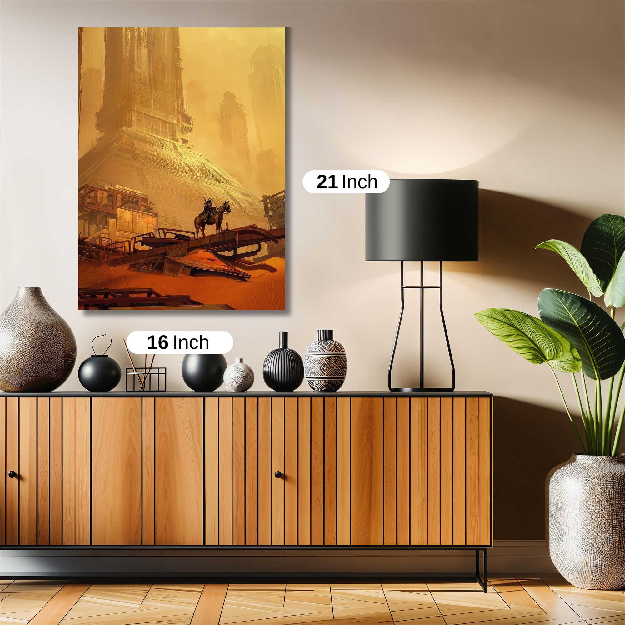 Deserted Odyssey Safe Wall Magnetic / M