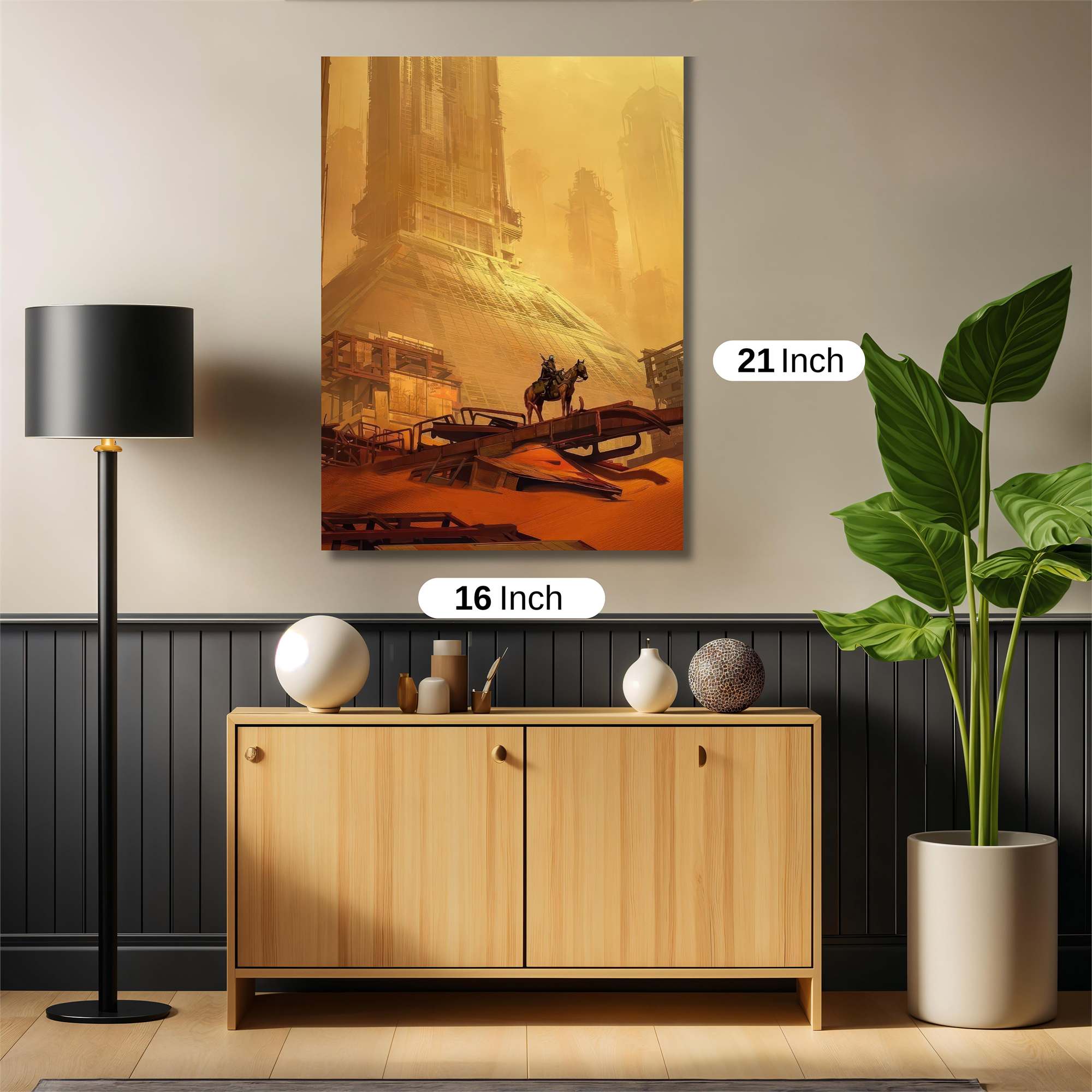 Deserted Odyssey Safe Wall Magnetic / M