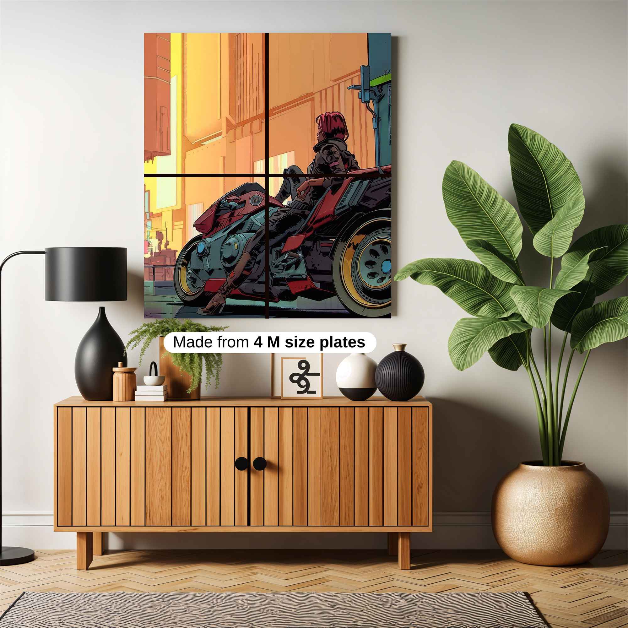 Neon Rebel Safe Wall Magnetic / M