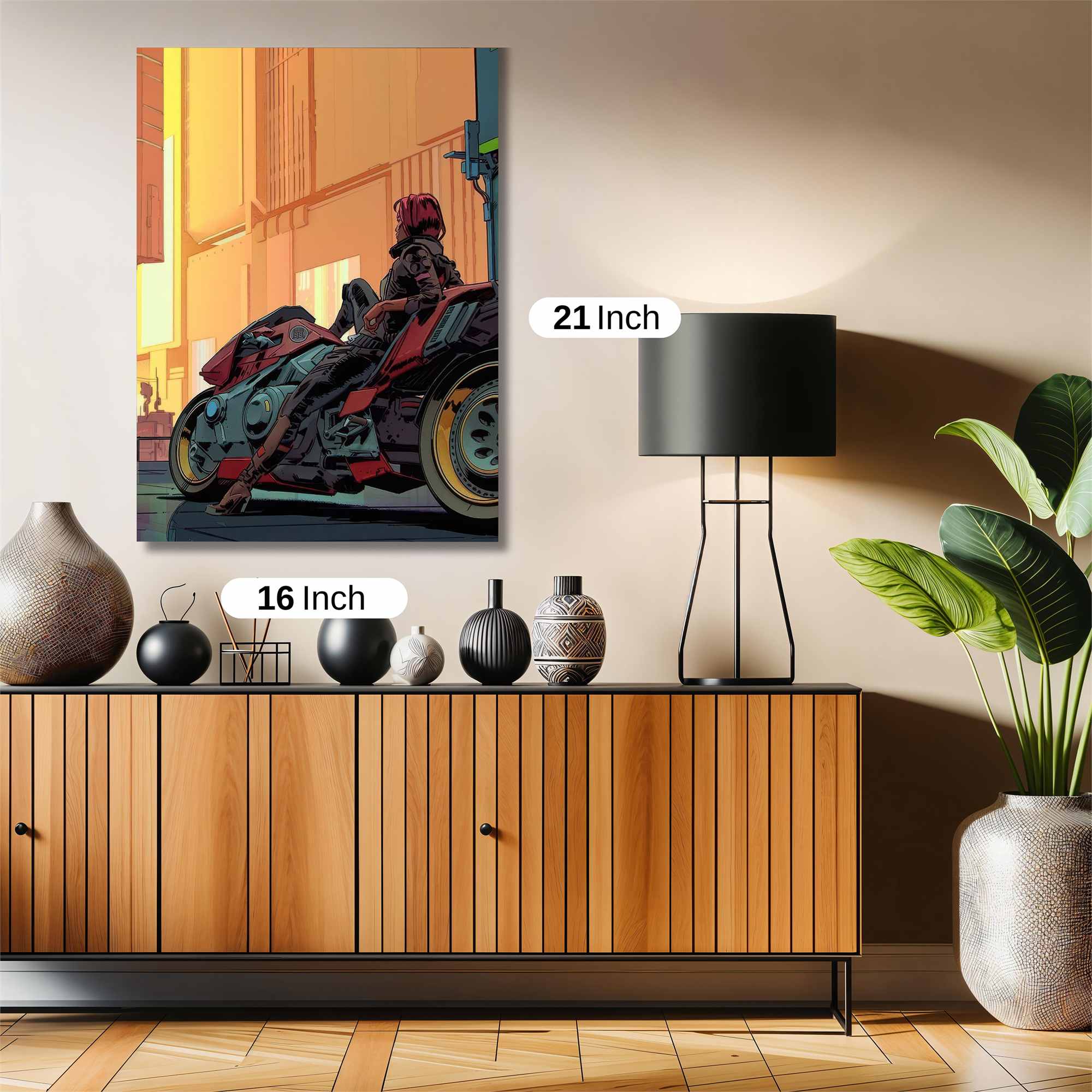 Neon Rebel Safe Wall Magnetic / M