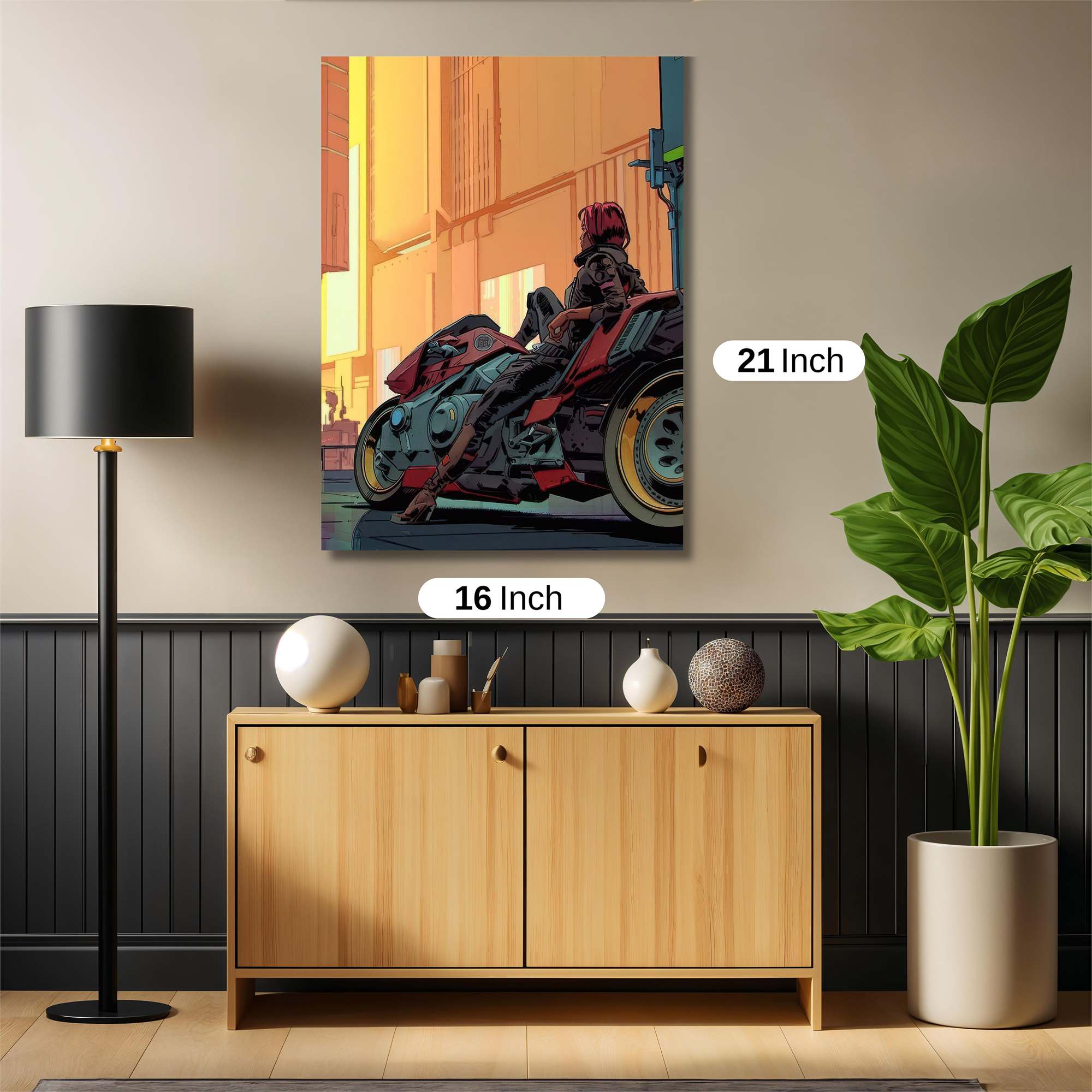 Neon Rebel Safe Wall Magnetic / M