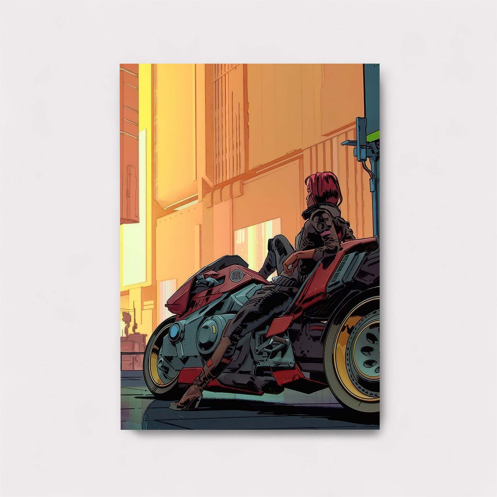 Neon Rebel Safe Wall Magnetic / M