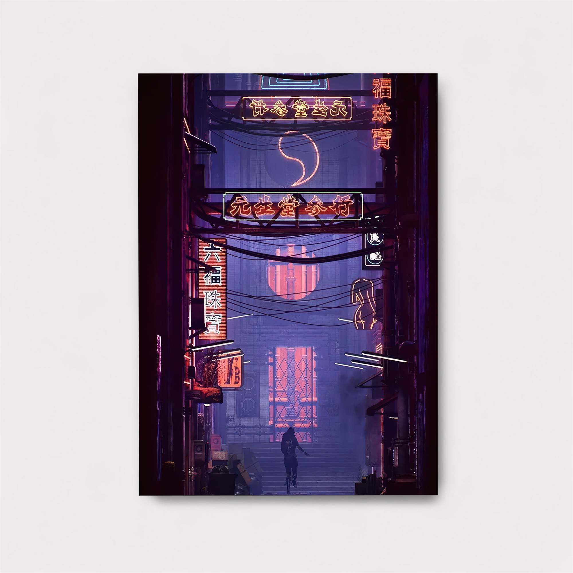 Cyber Serenity Safe Wall Magnetic / M