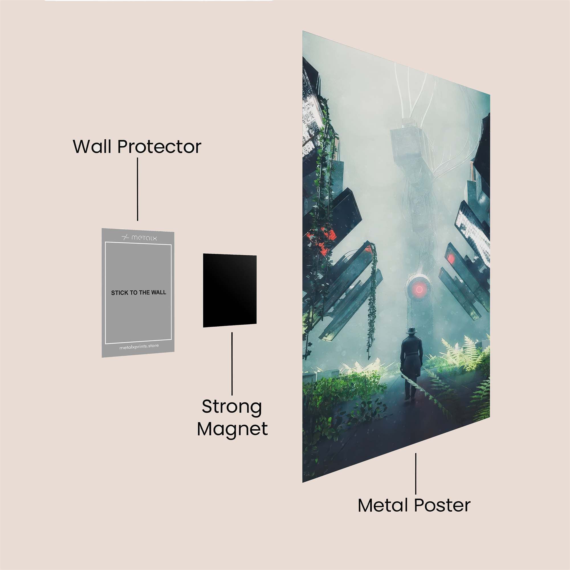 Orbital Odyssey Safe Wall Magnetic / M