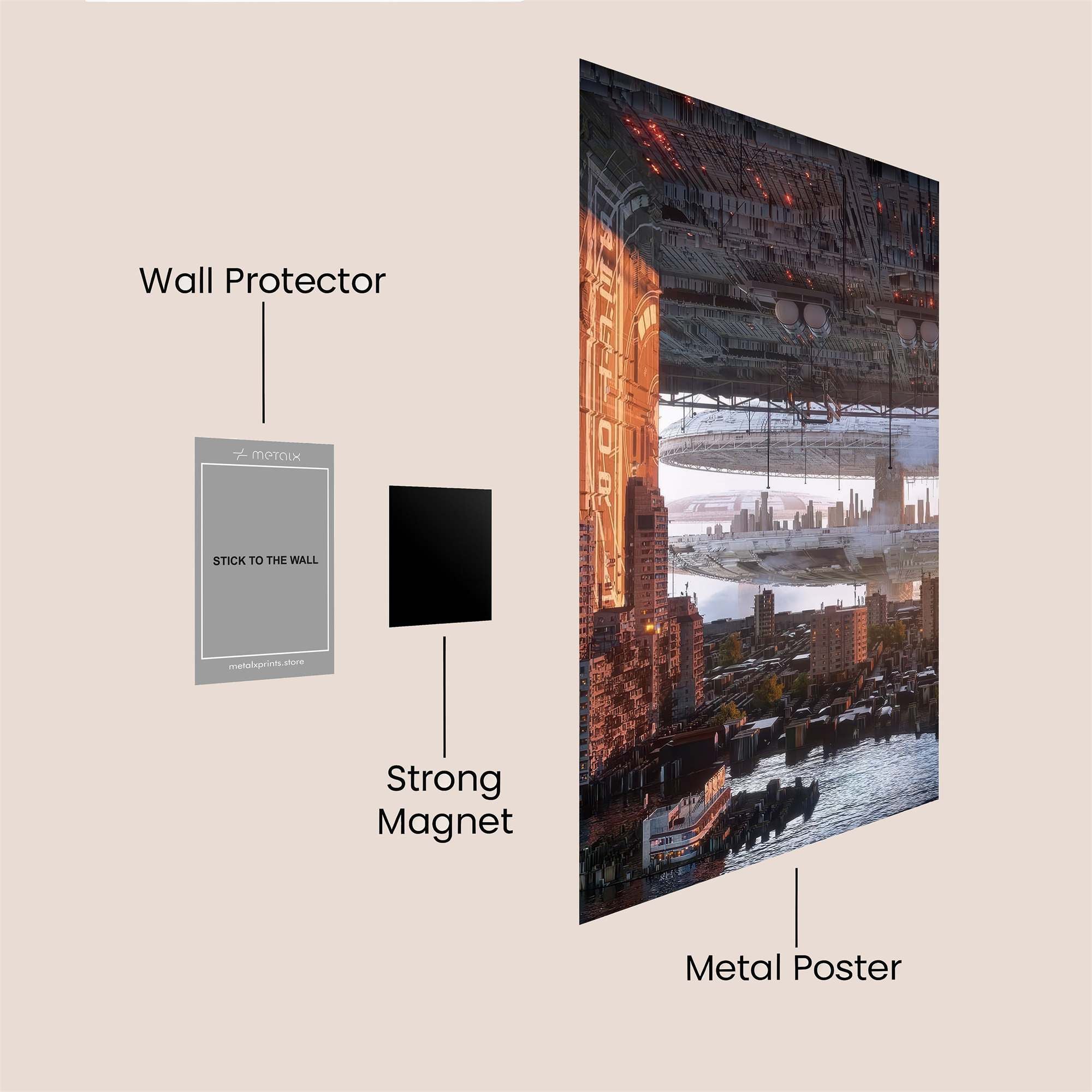 Starship Serenity Safe Wall Magnetic / M