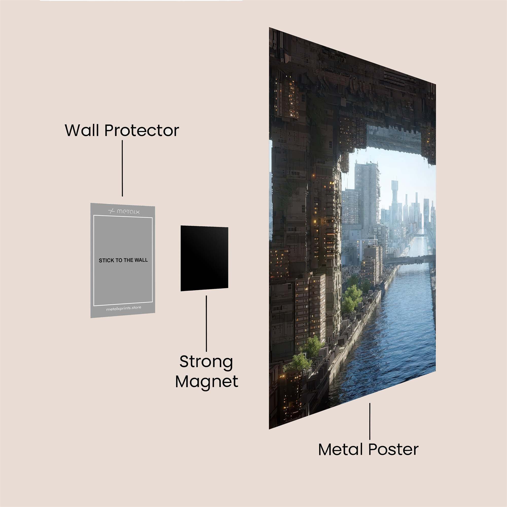 Cyber Haven Safe Wall Magnetic / M