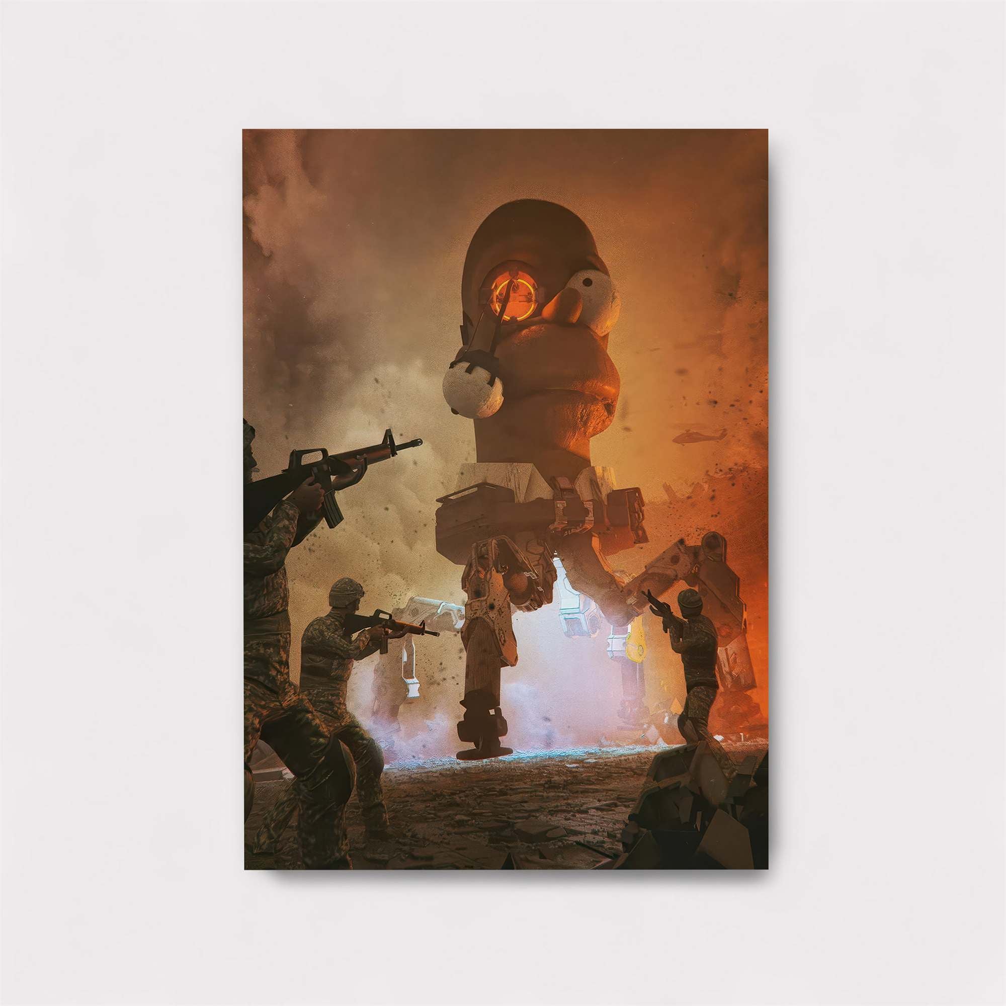 Mecha Mayhem Safe Wall Magnetic / M