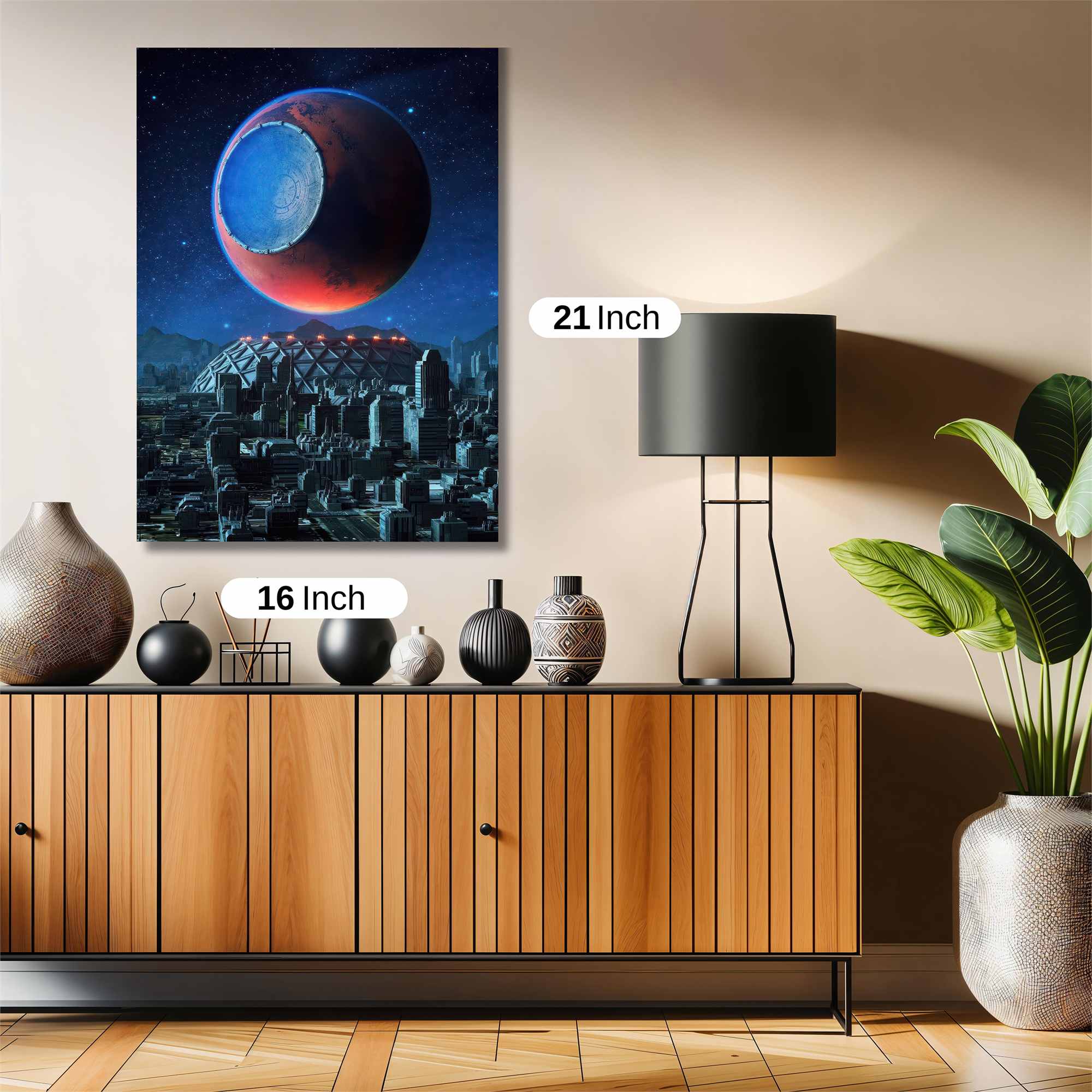 Mars Serene Safe Wall Magnetic / M