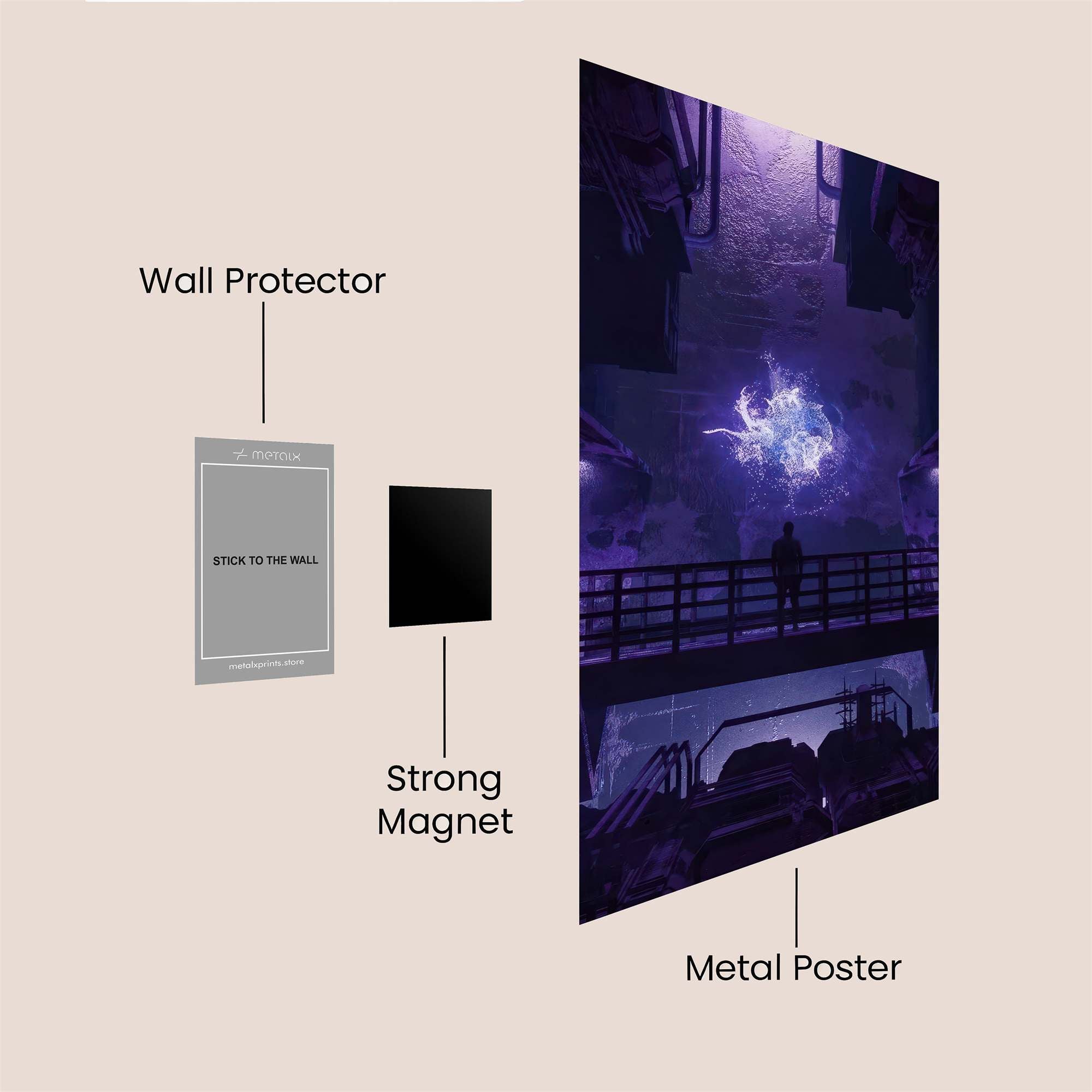 Portal Enigma Safe Wall Magnetic / M