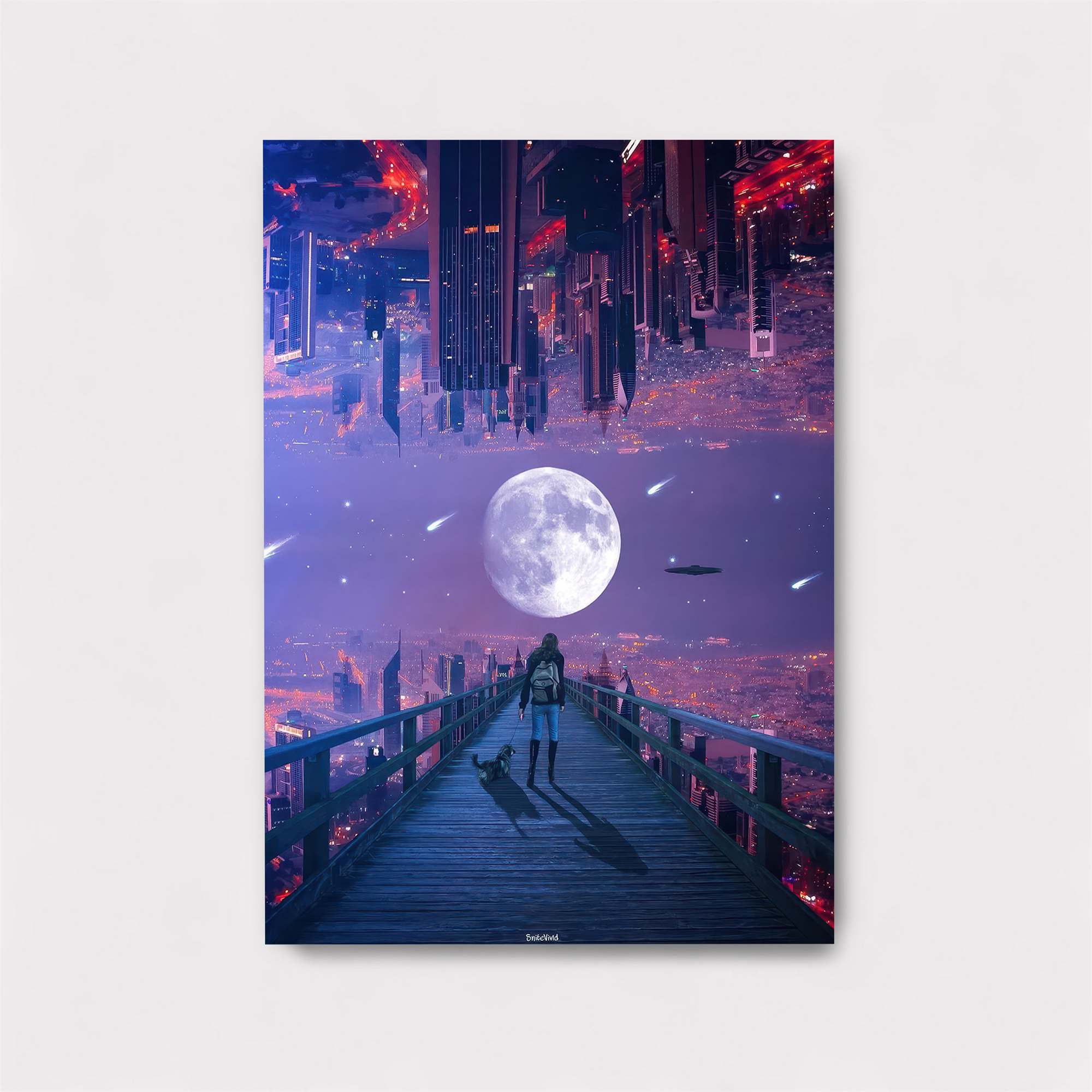 Moonlit Serenity Safe Wall Magnetic / M