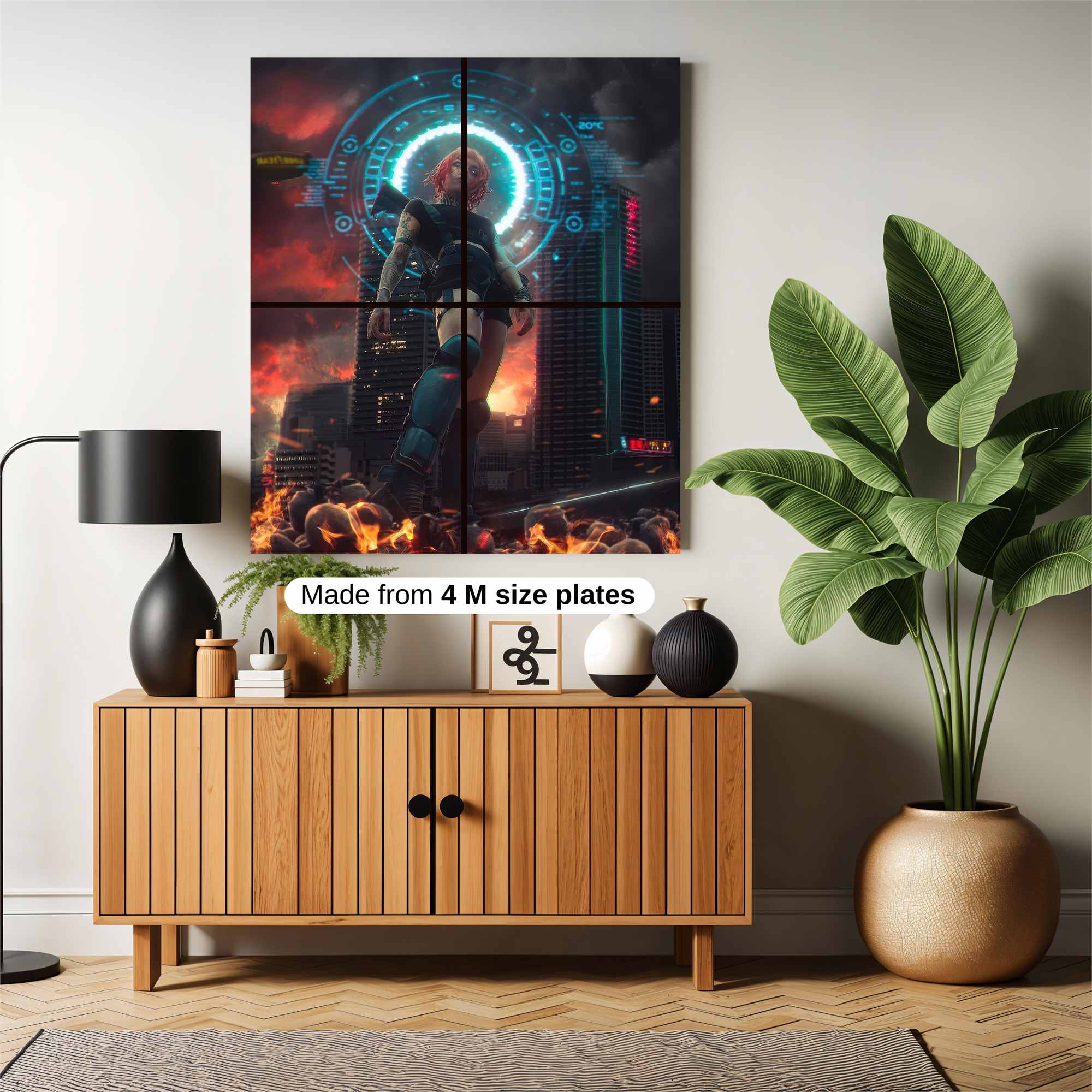 Apocalypse Defiant Safe Wall Magnetic / M