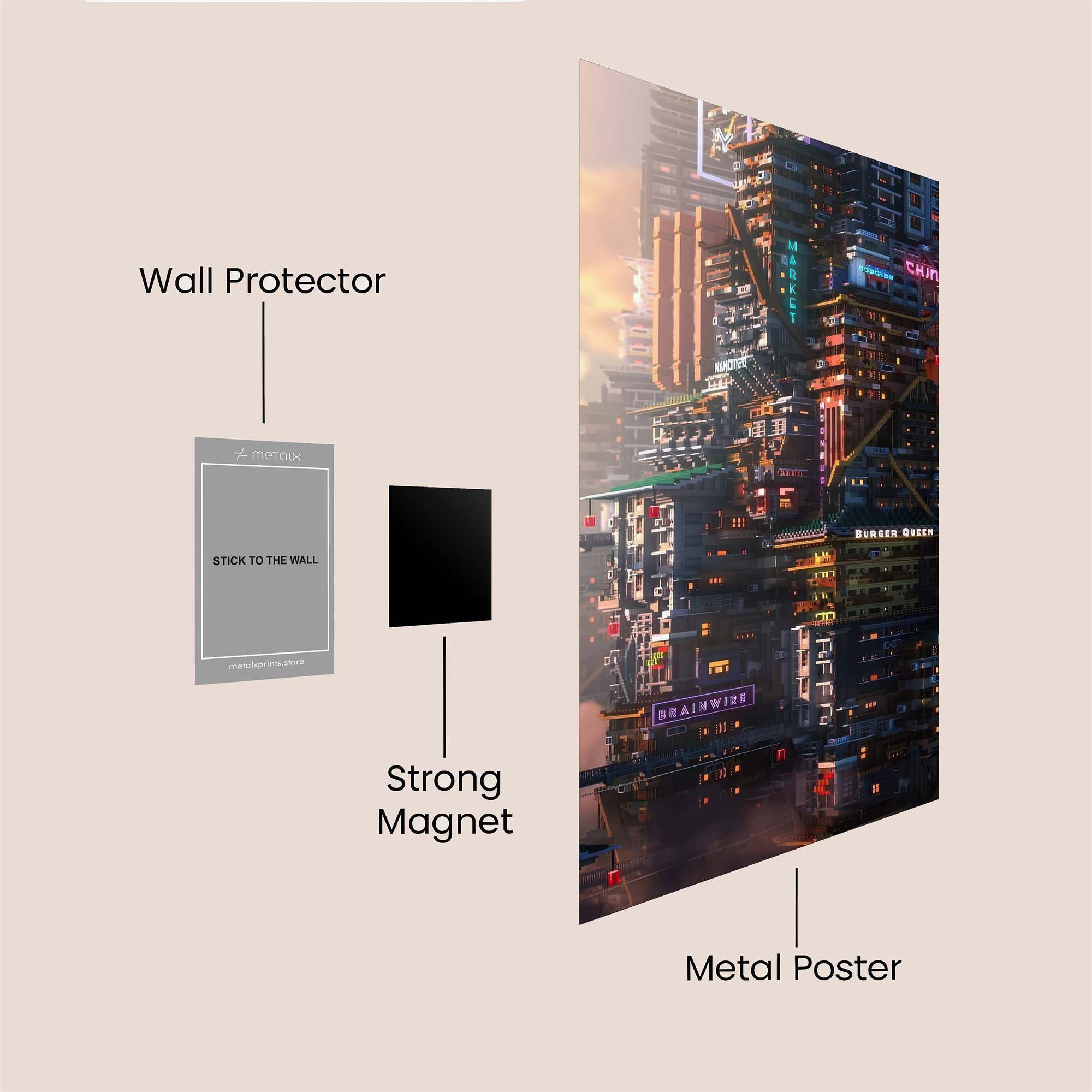 Cyberpunk Serenity Safe Wall Magnetic / M