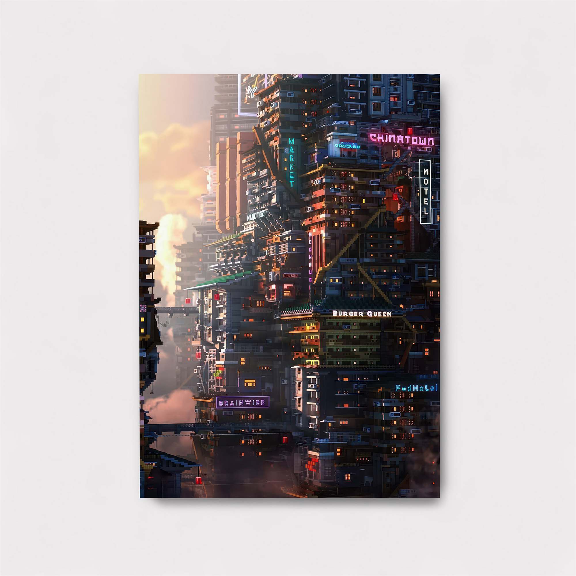 Cyberpunk Serenity Safe Wall Magnetic / M