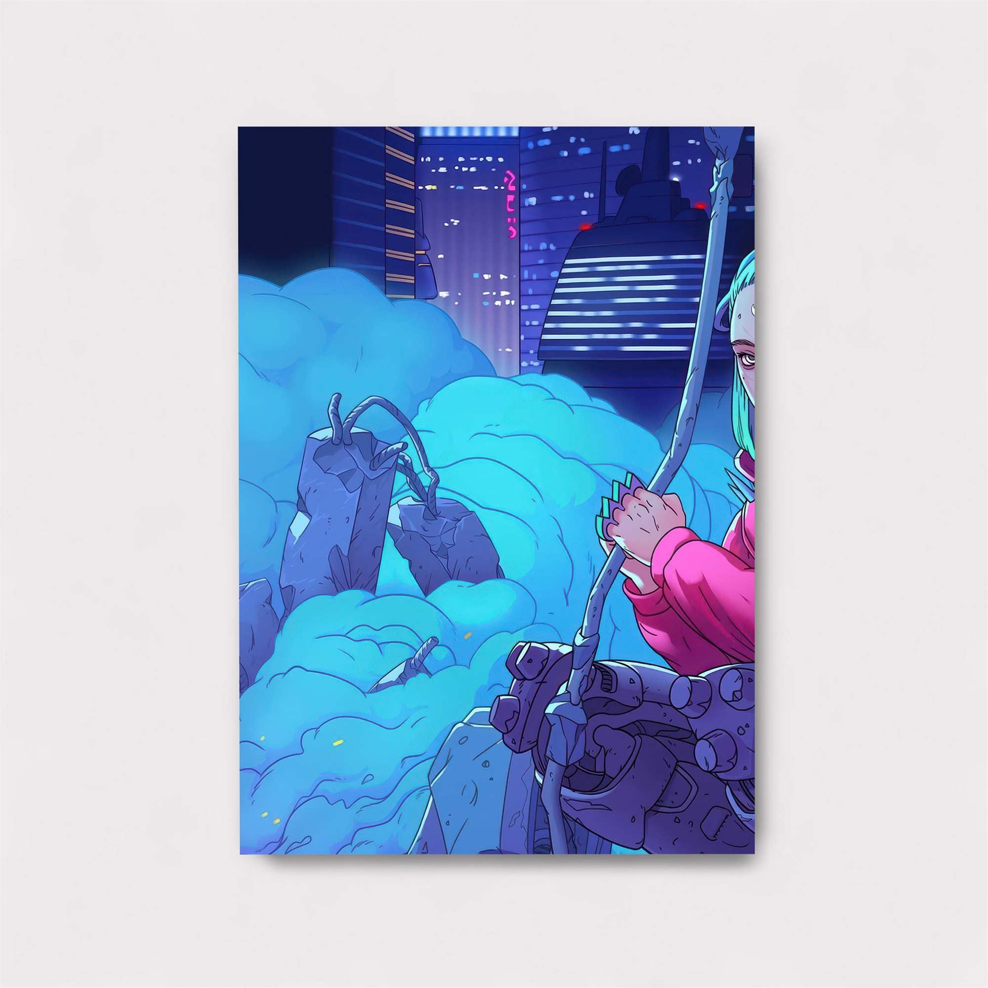 Cyber Serenity Safe Wall Magnetic / M