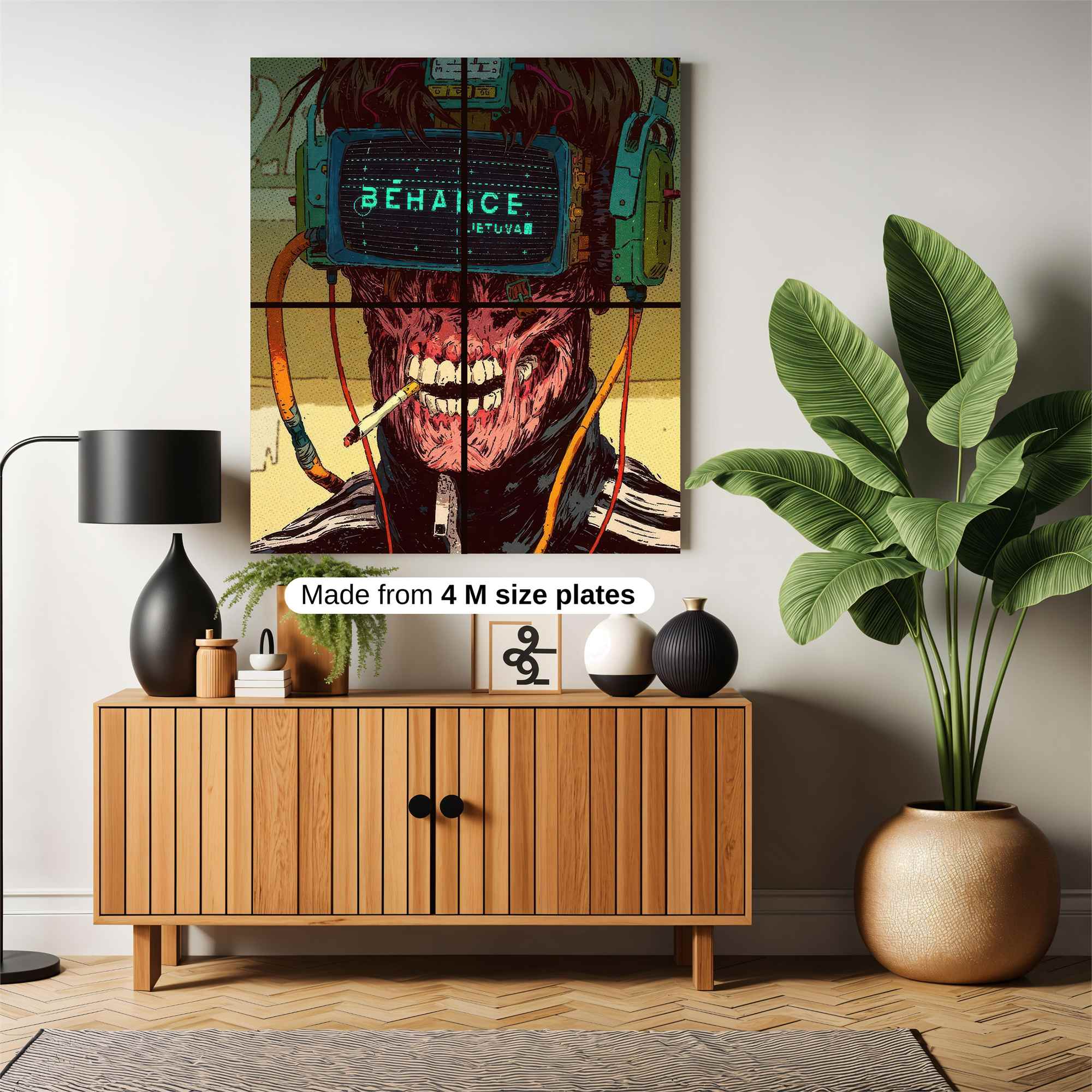 Cyber Decay Safe Wall Magnetic / M