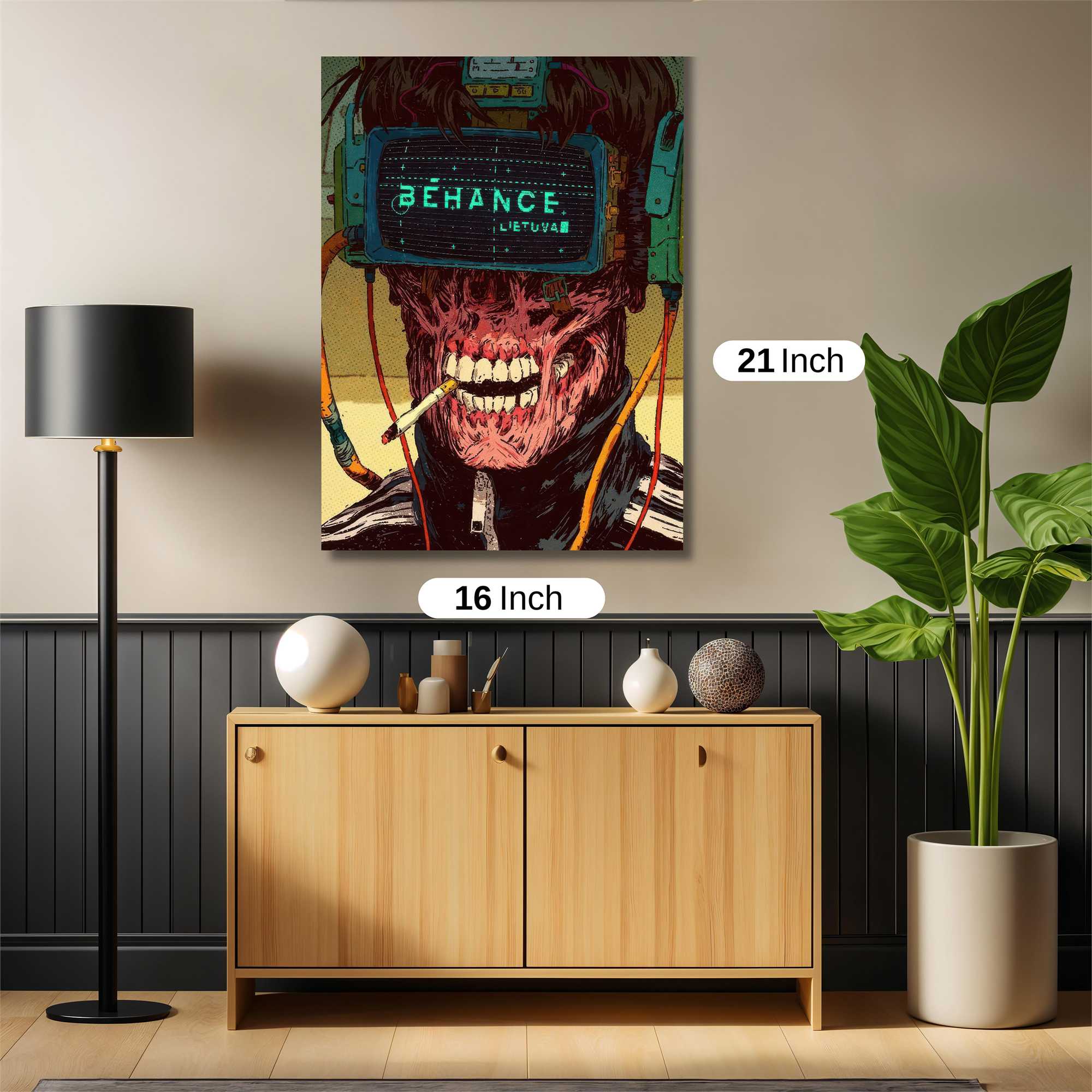 Cyber Decay Safe Wall Magnetic / M