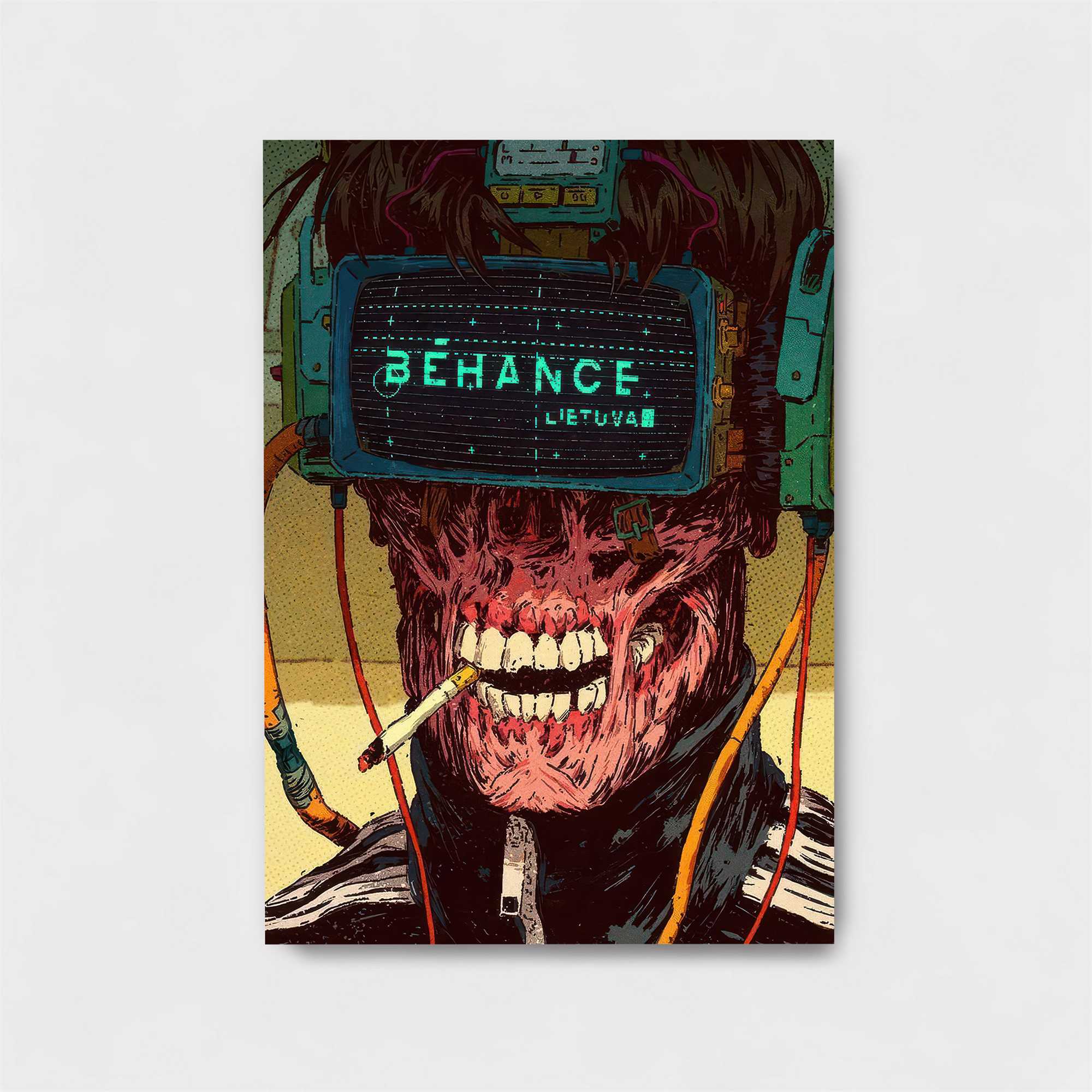 Cyber Decay Safe Wall Magnetic / M