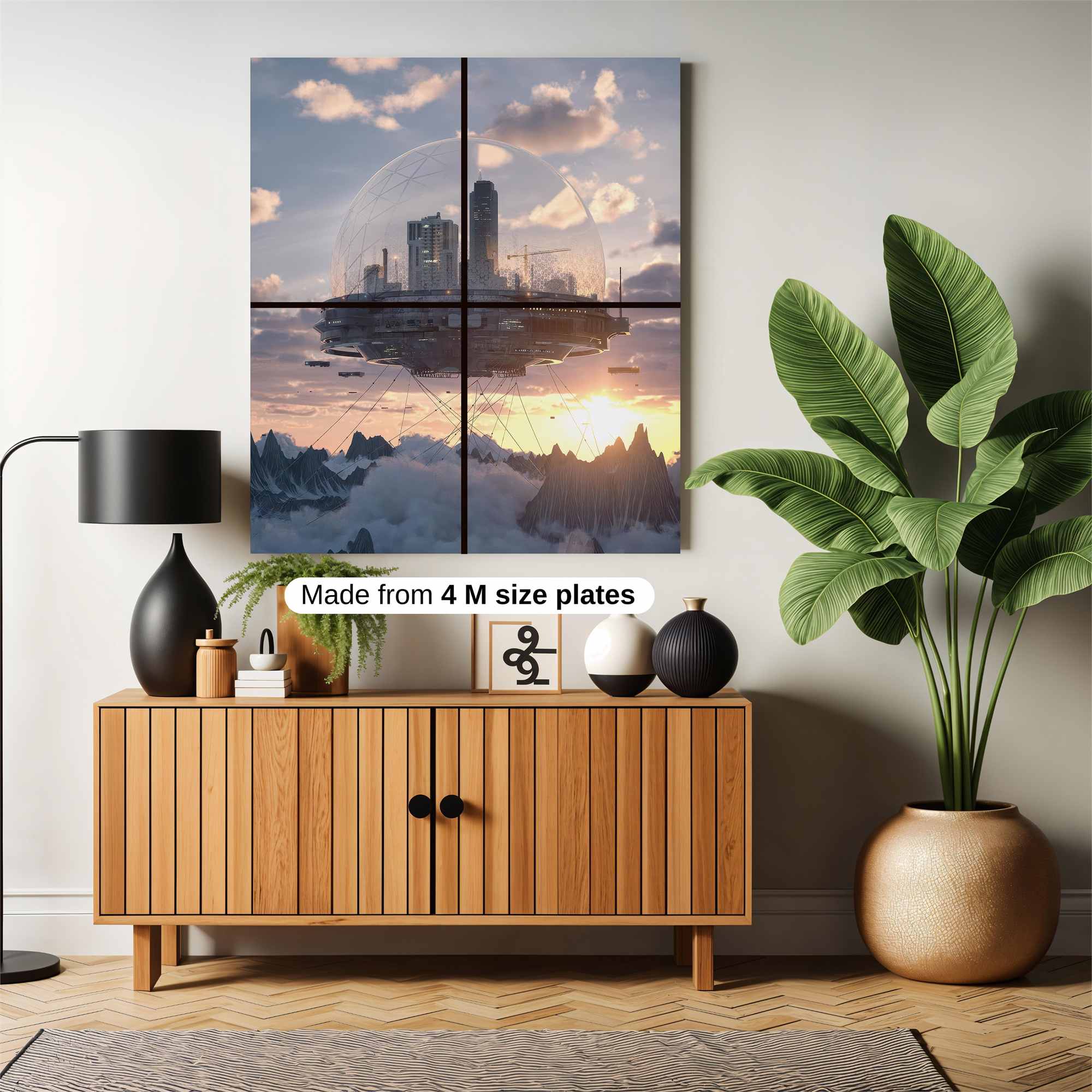 Cosmic Serenity Safe Wall Magnetic / M