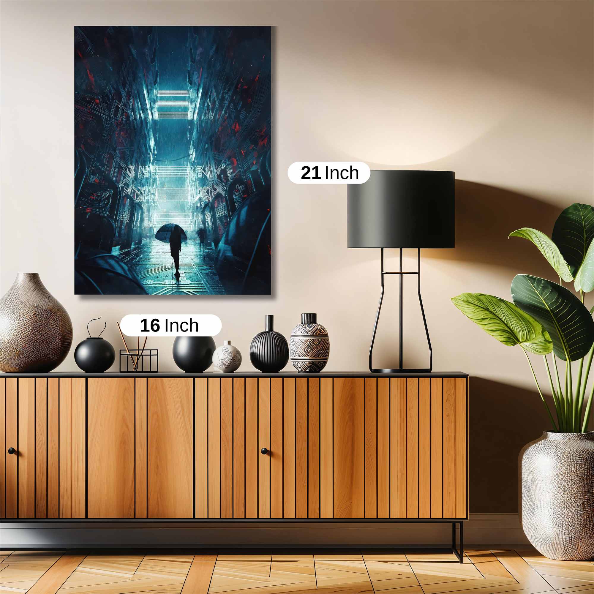 Cyberpunk Solitude Safe Wall Magnetic / M