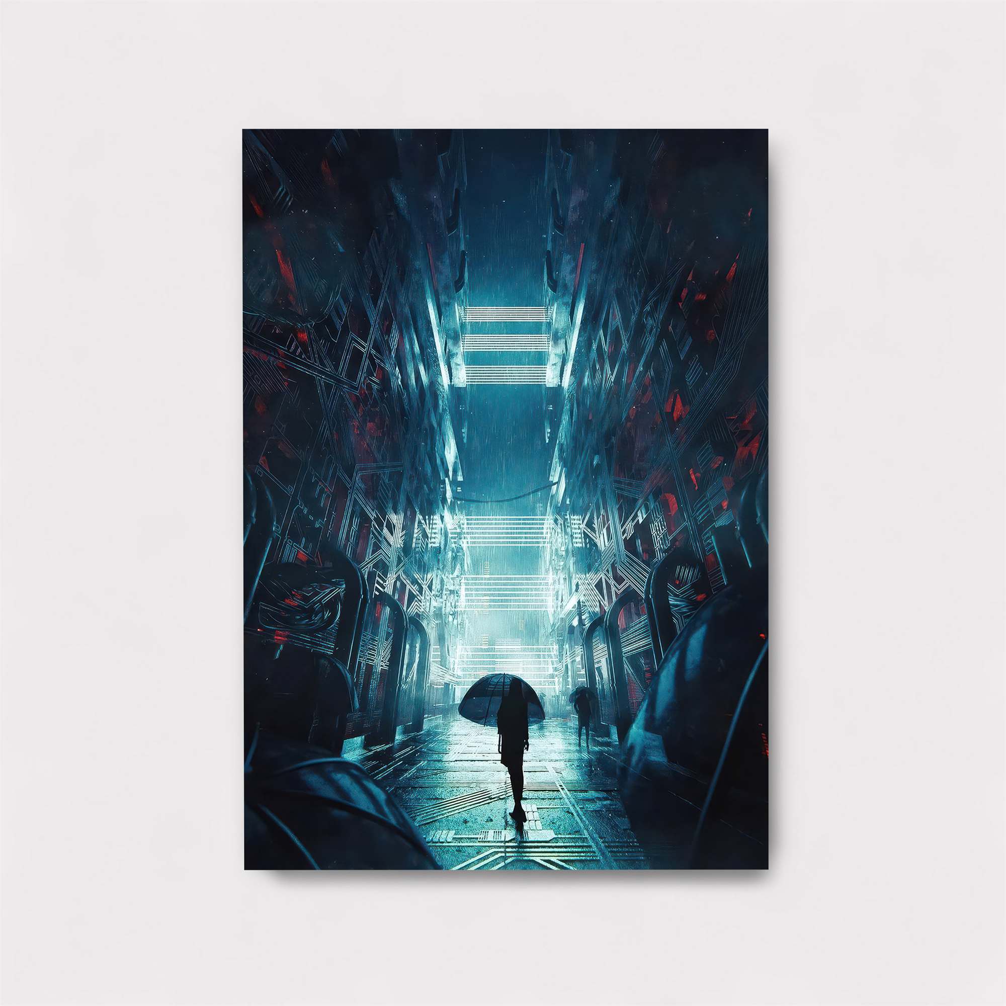 Cyberpunk Solitude Safe Wall Magnetic / M