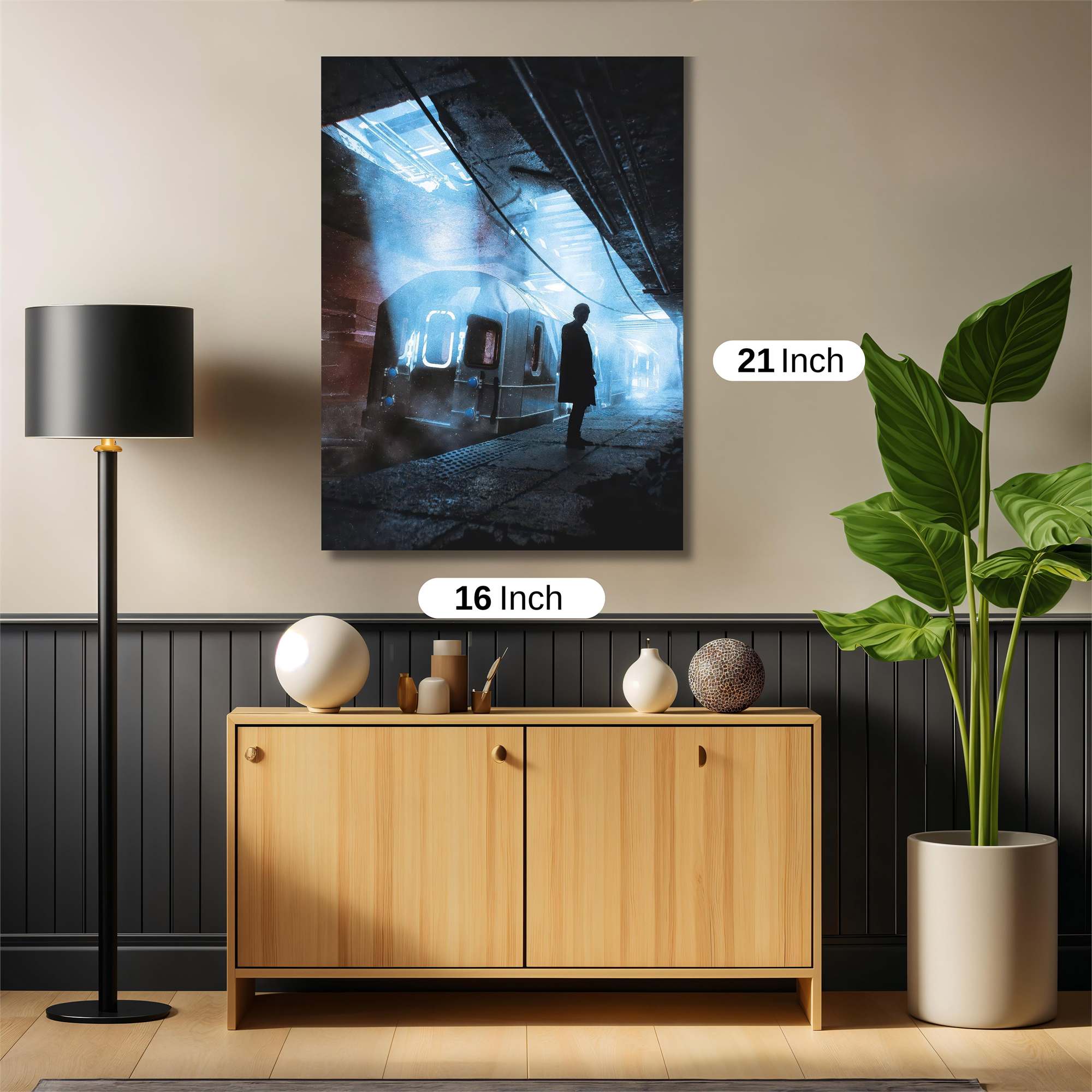 Subway Gloom Safe Wall Magnetic / M