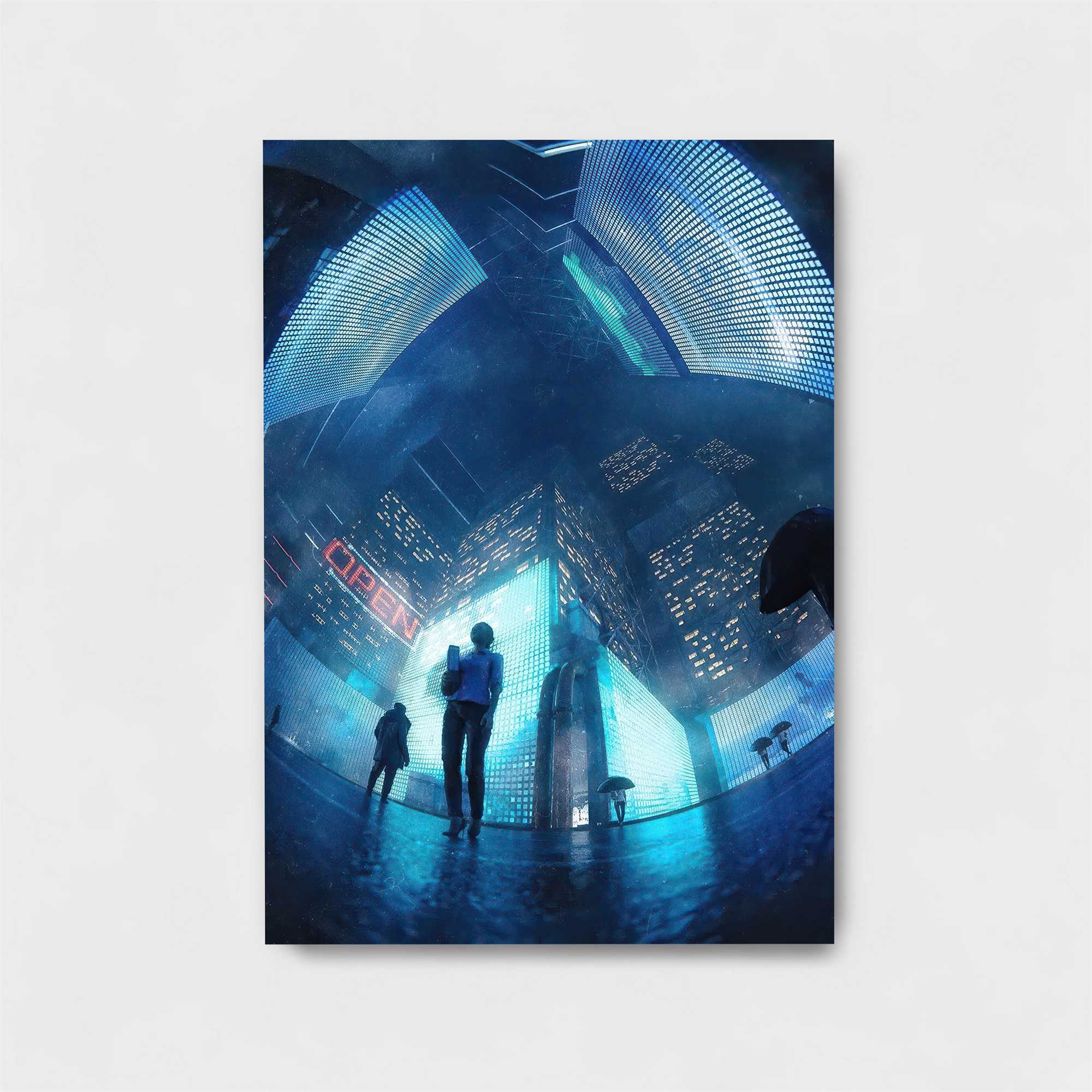 Neon Solitude Safe Wall Magnetic / M