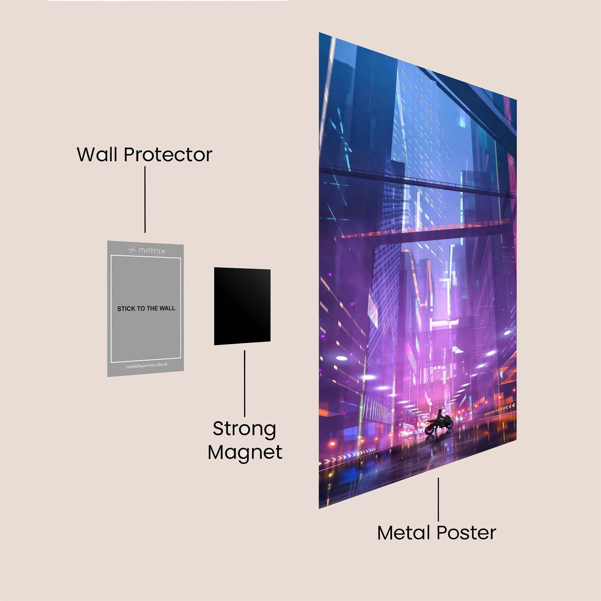 Cyberpunk Serenity Safe Wall Magnetic / M