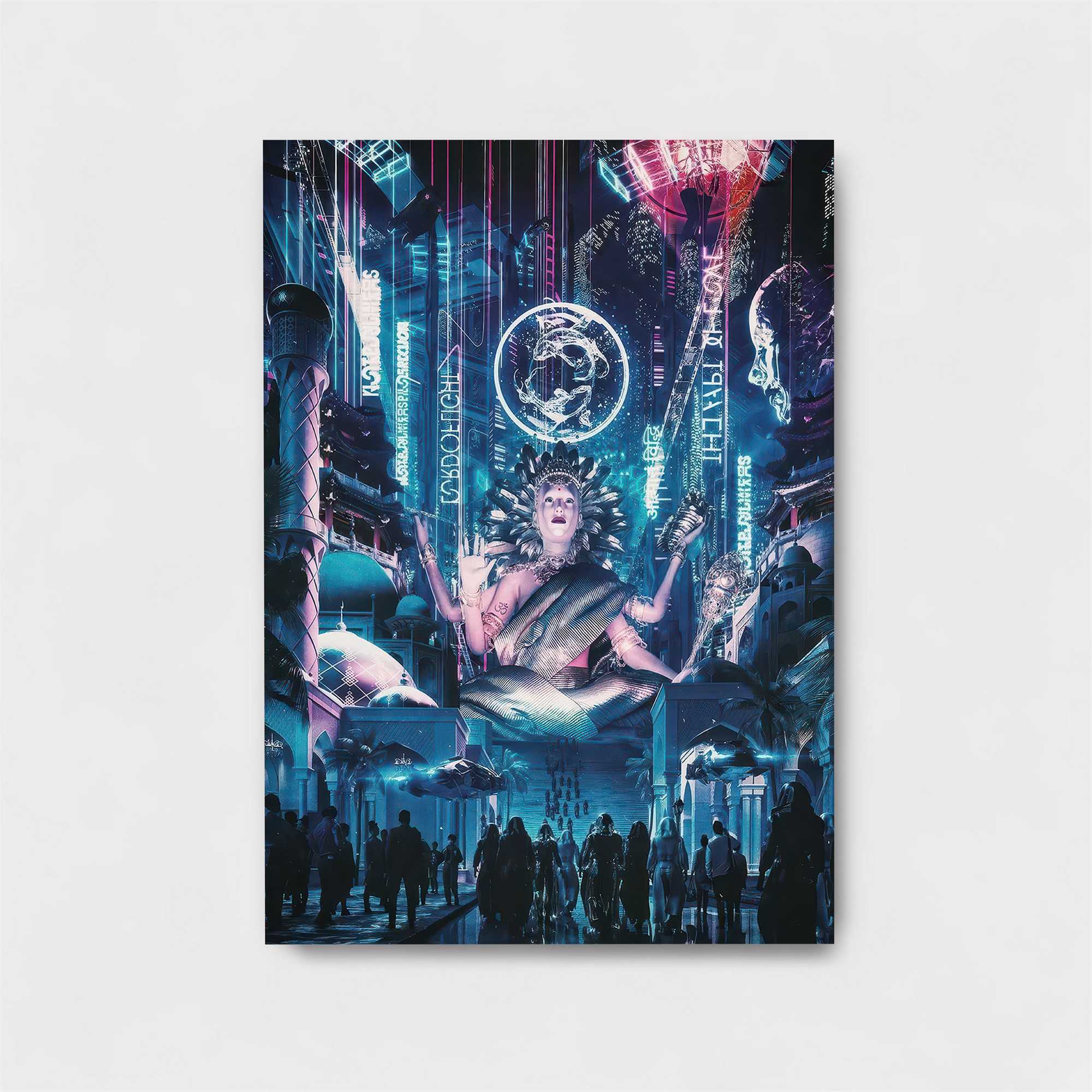 Futuristic Ambiance Safe Wall Magnetic / M