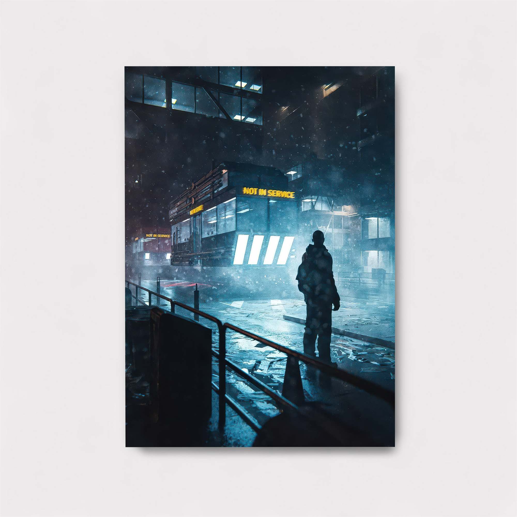 Neon Solitude Safe Wall Magnetic / M