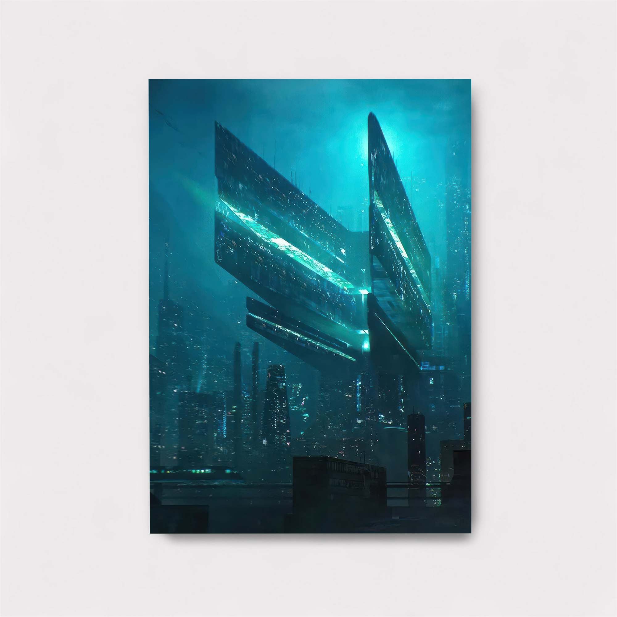 Neon Serenity Safe Wall Magnetic / M