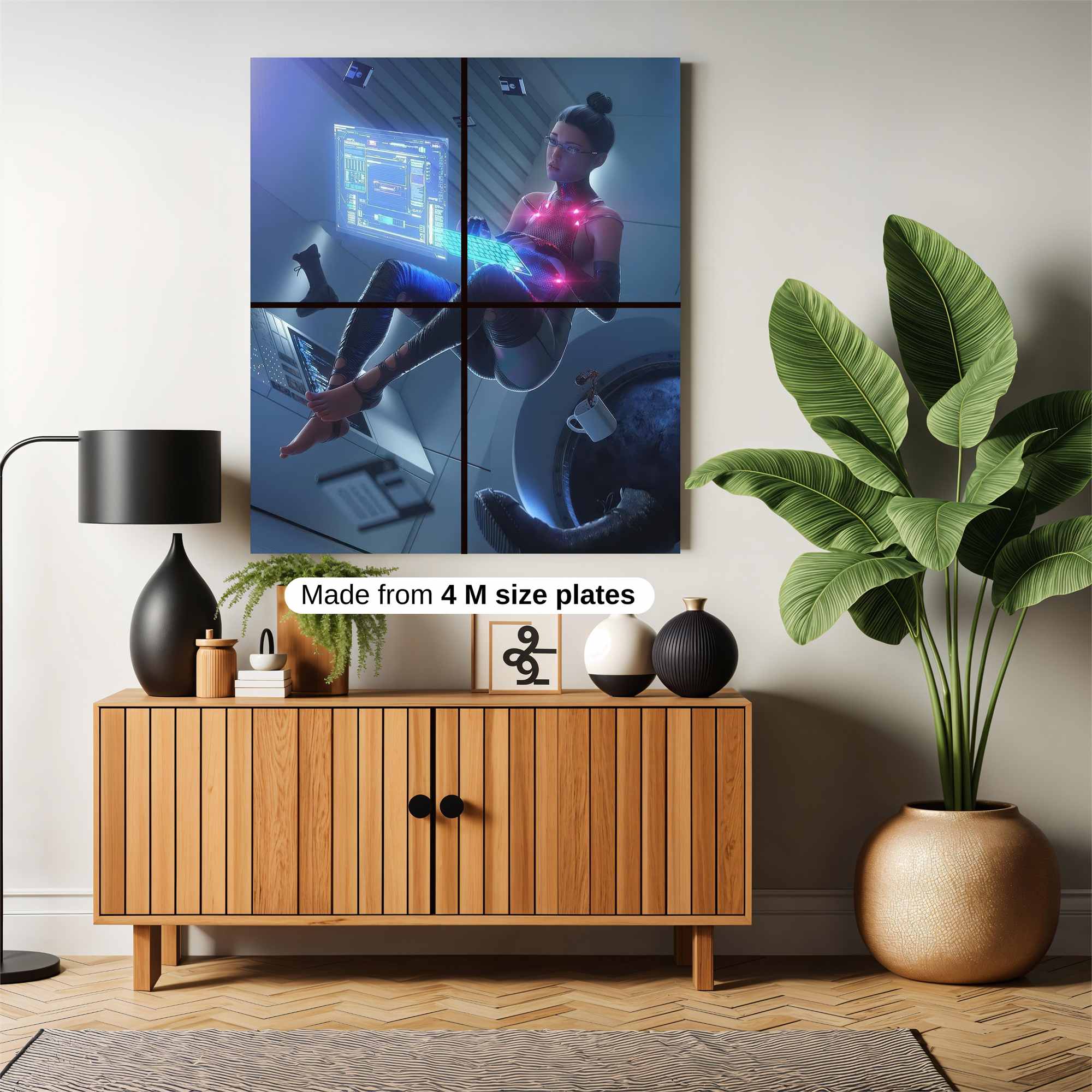 Cyber Zen Safe Wall Magnetic / M