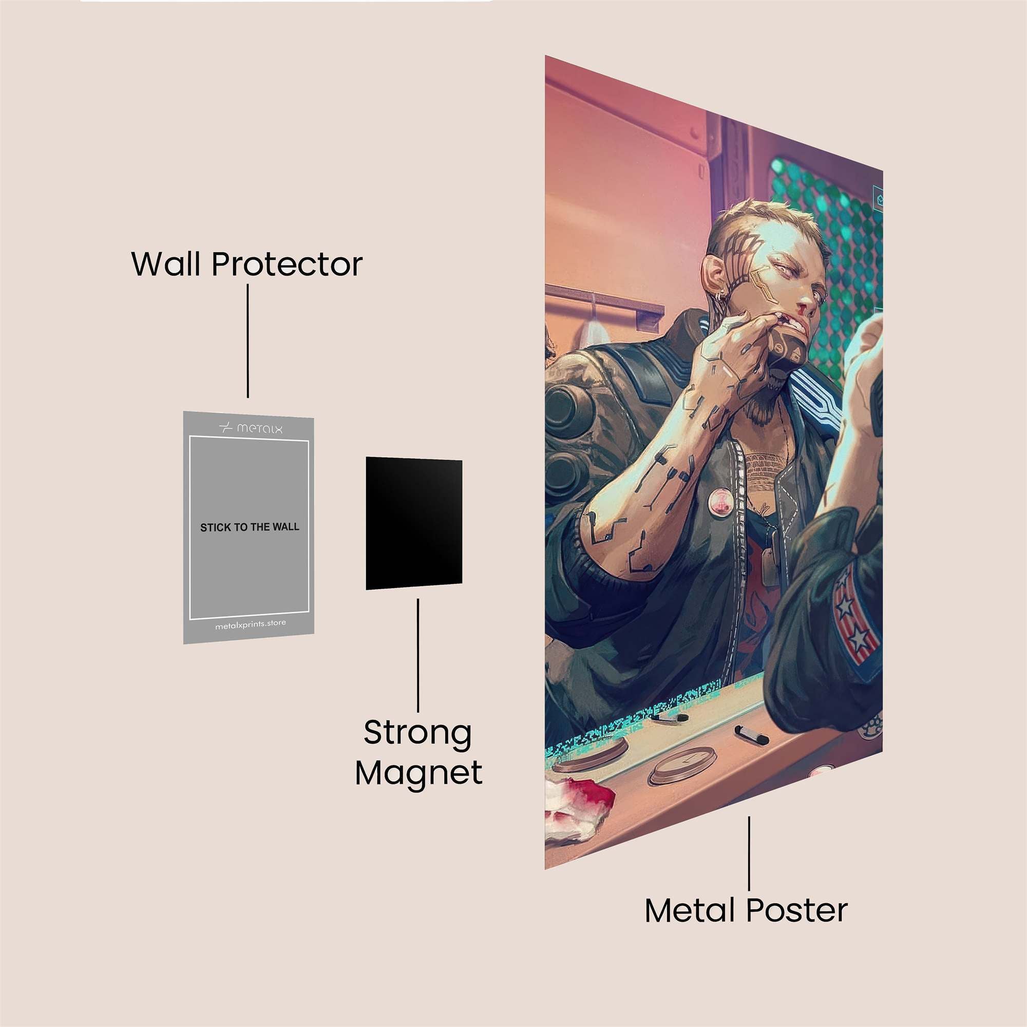 David Intense Safe Wall Magnetic / M