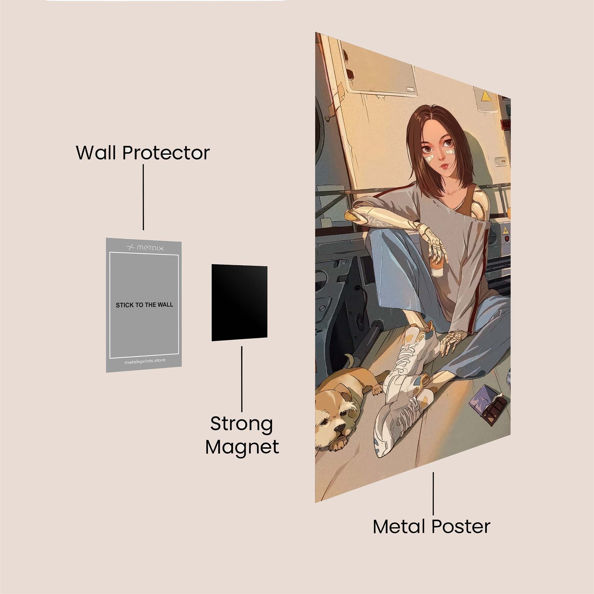 Cyber Solace Safe Wall Magnetic / M