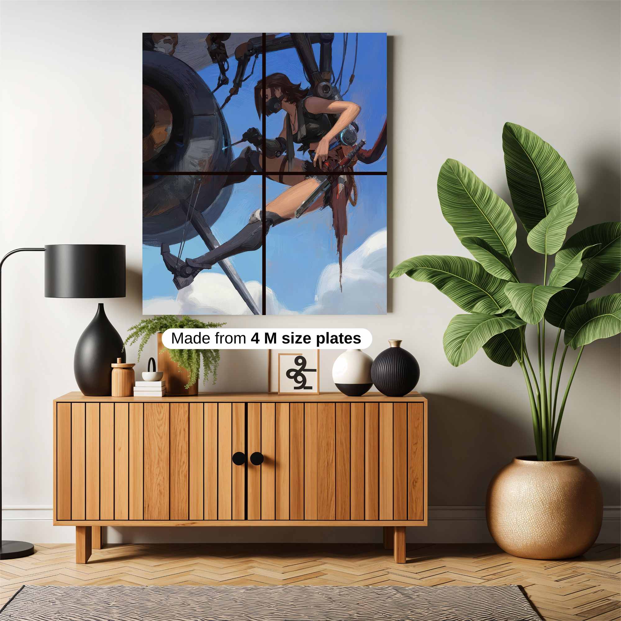 Sky Rebel Safe Wall Magnetic / M