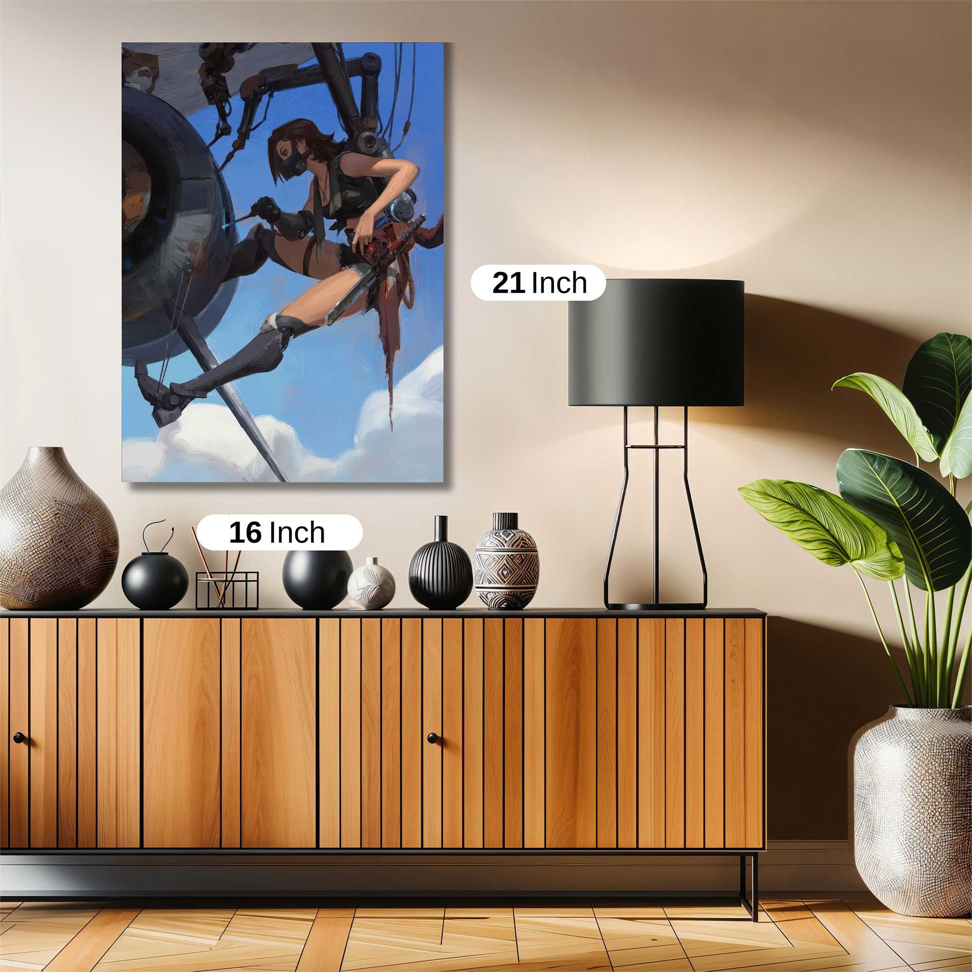 Sky Rebel Safe Wall Magnetic / M