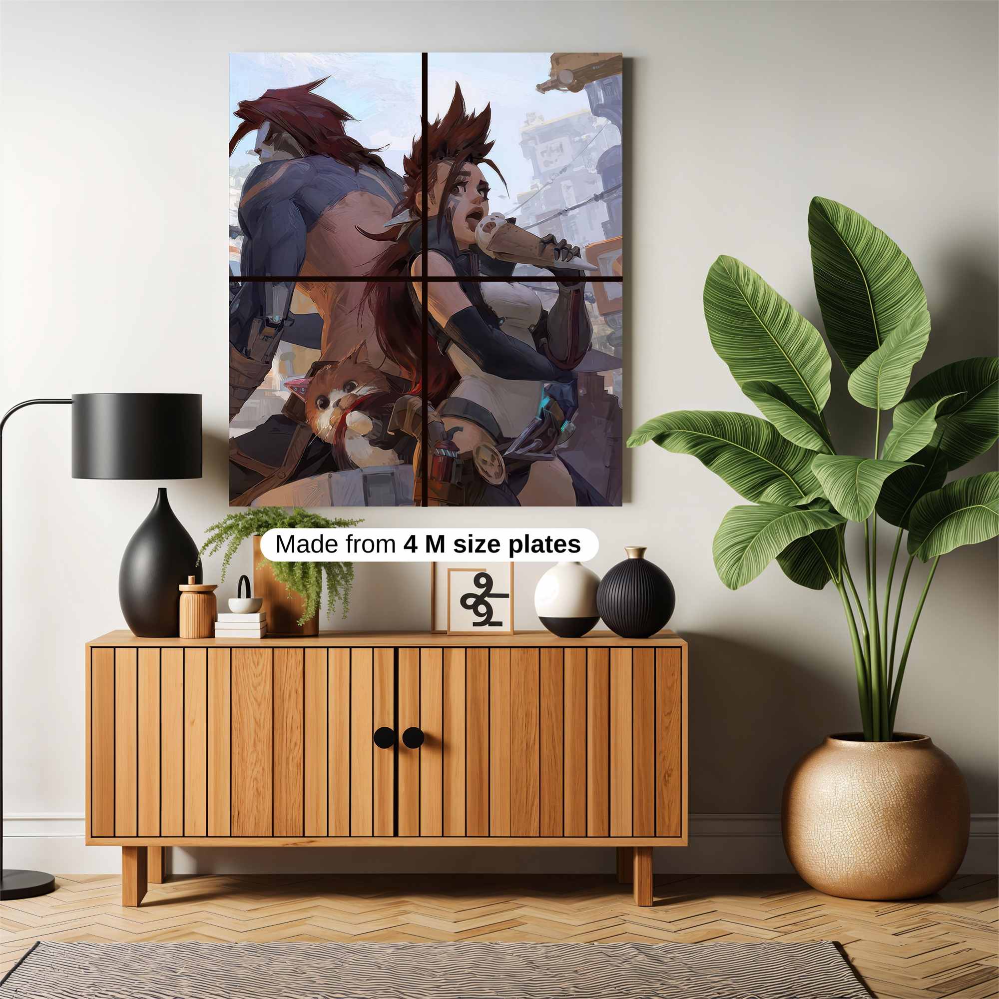 Warrior Whimsy Safe Wall Magnetic / M