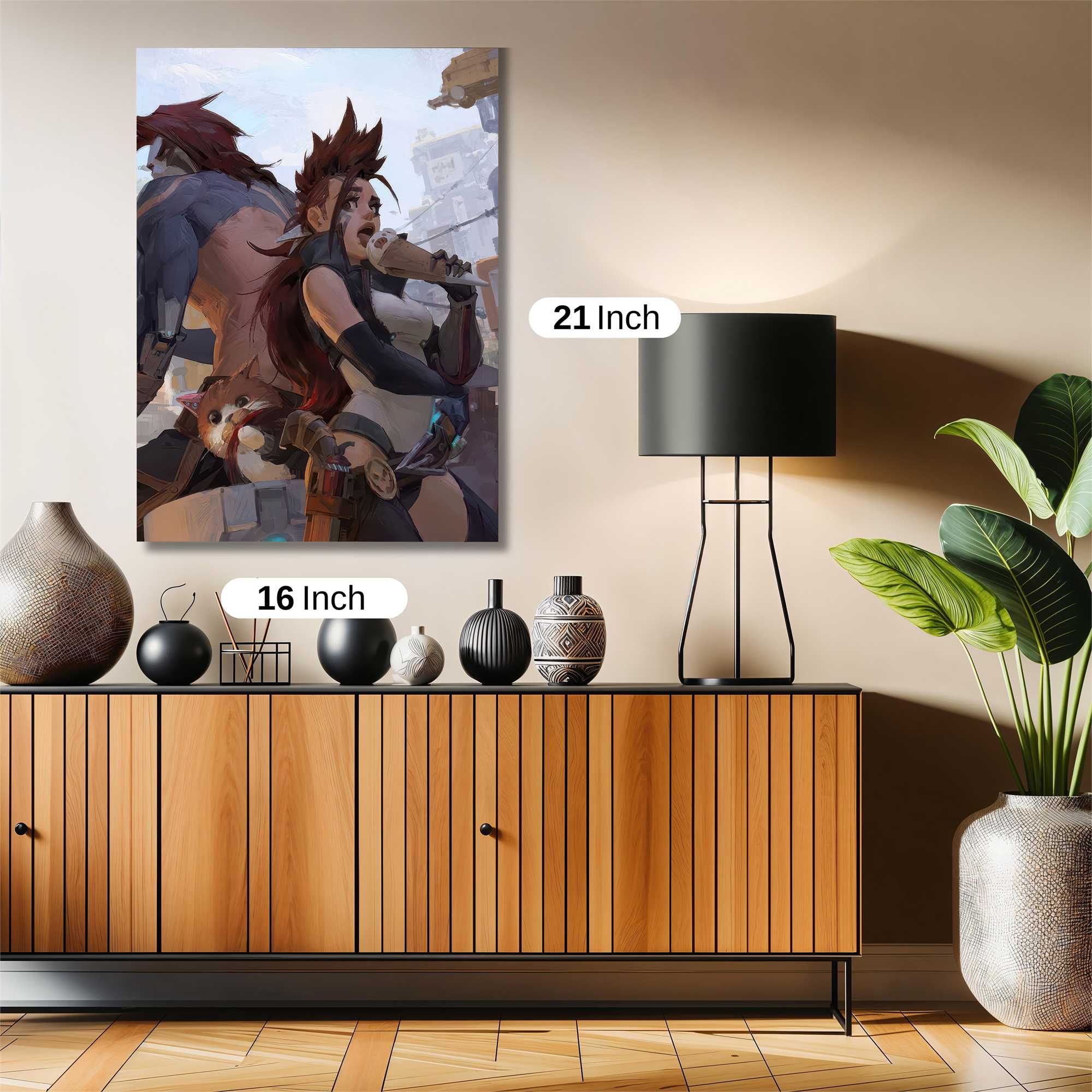 Warrior Whimsy Safe Wall Magnetic / M