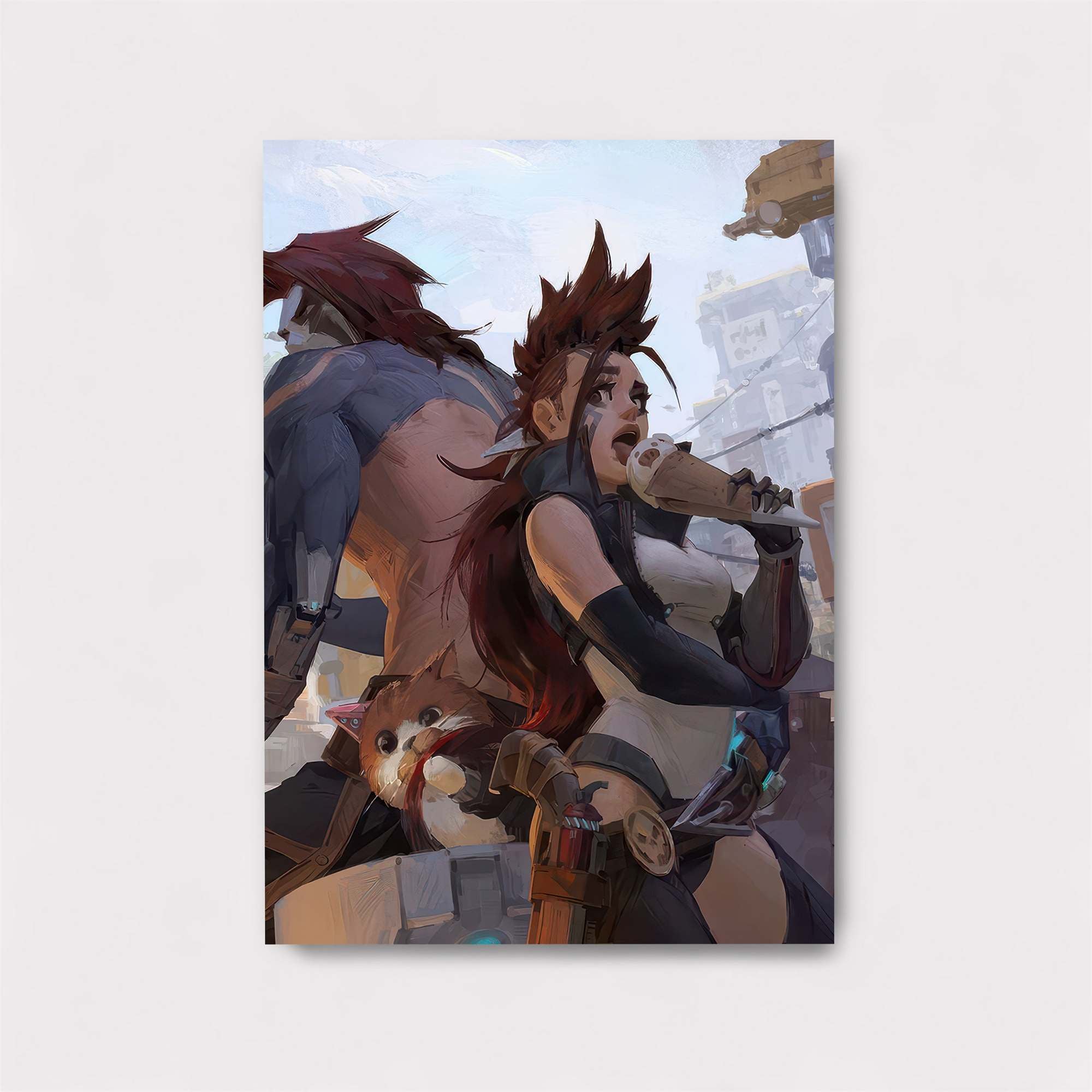 Warrior Whimsy Safe Wall Magnetic / M